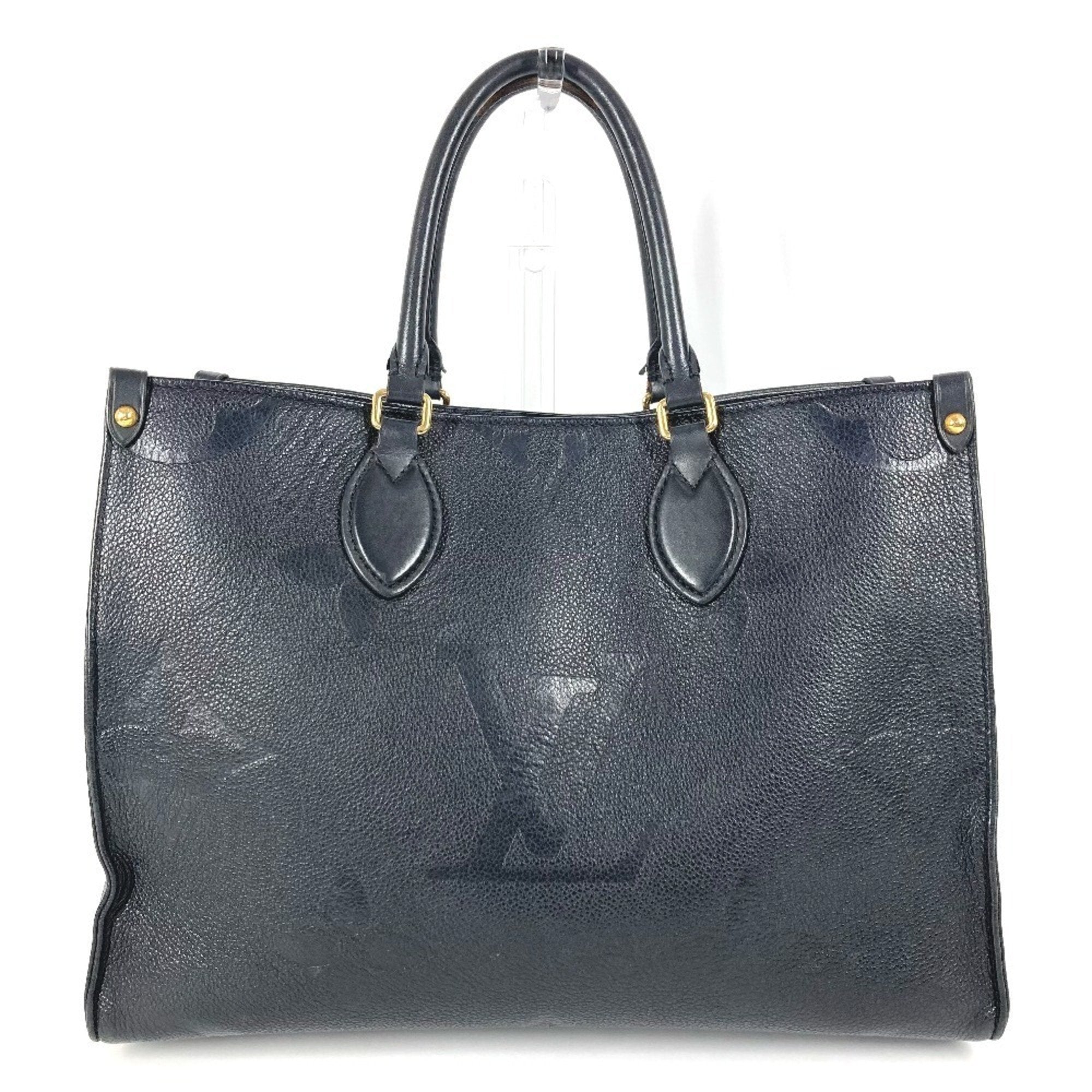 Louis Vuitton Black Monogram Noir Monogram Empreinte Handbag Shoulder Bag Tote Bag