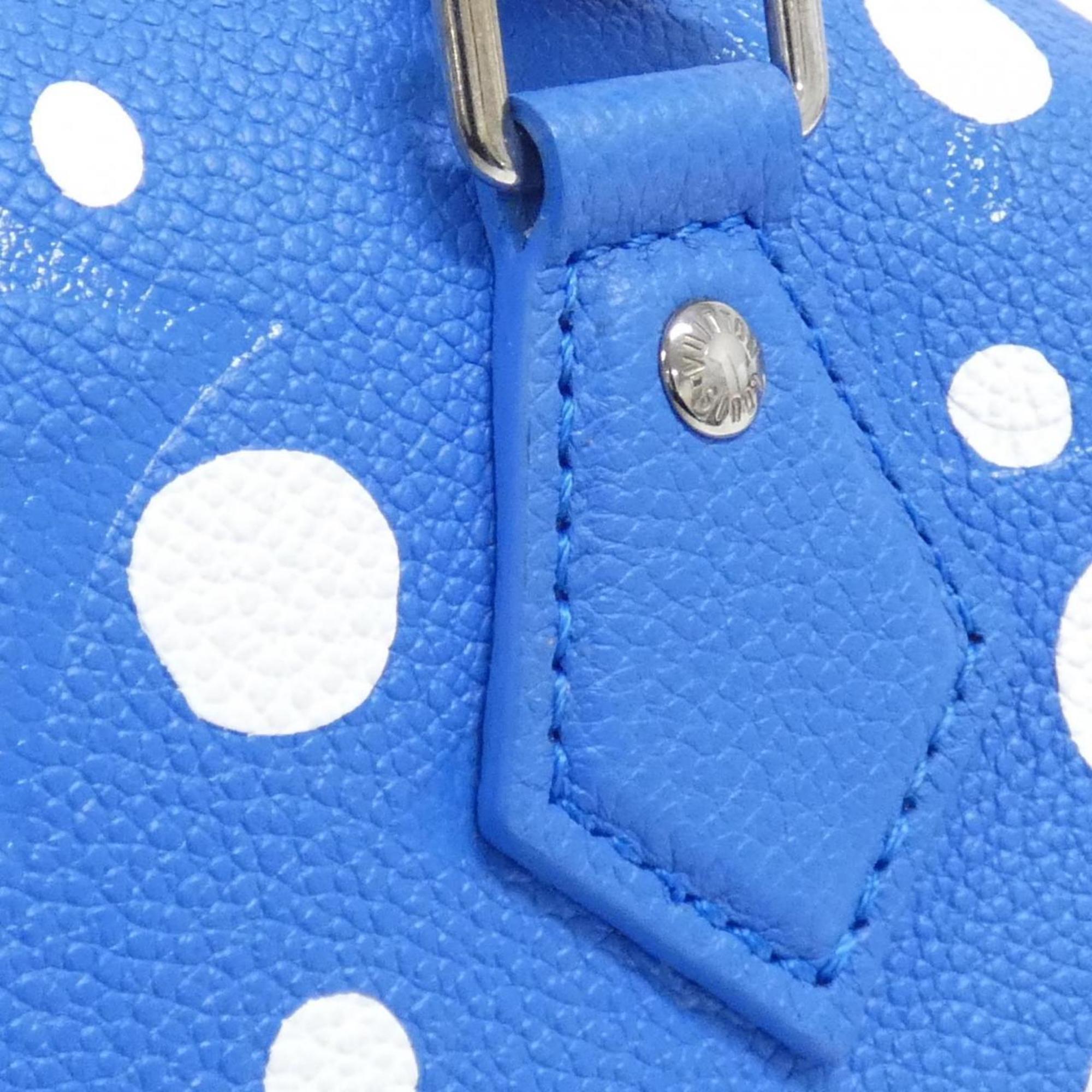 Louis Vuitton Blue Leather Shoulder Bag
