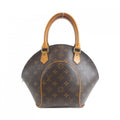 Louis Vuitton Brown Coated Canvas Handbag