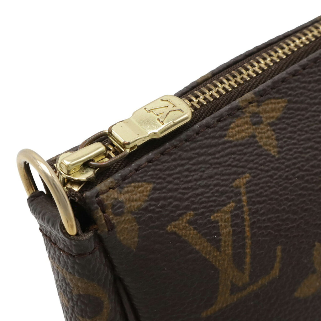 Louis Vuitton Brown Monogram Handbag Pochette Pouch