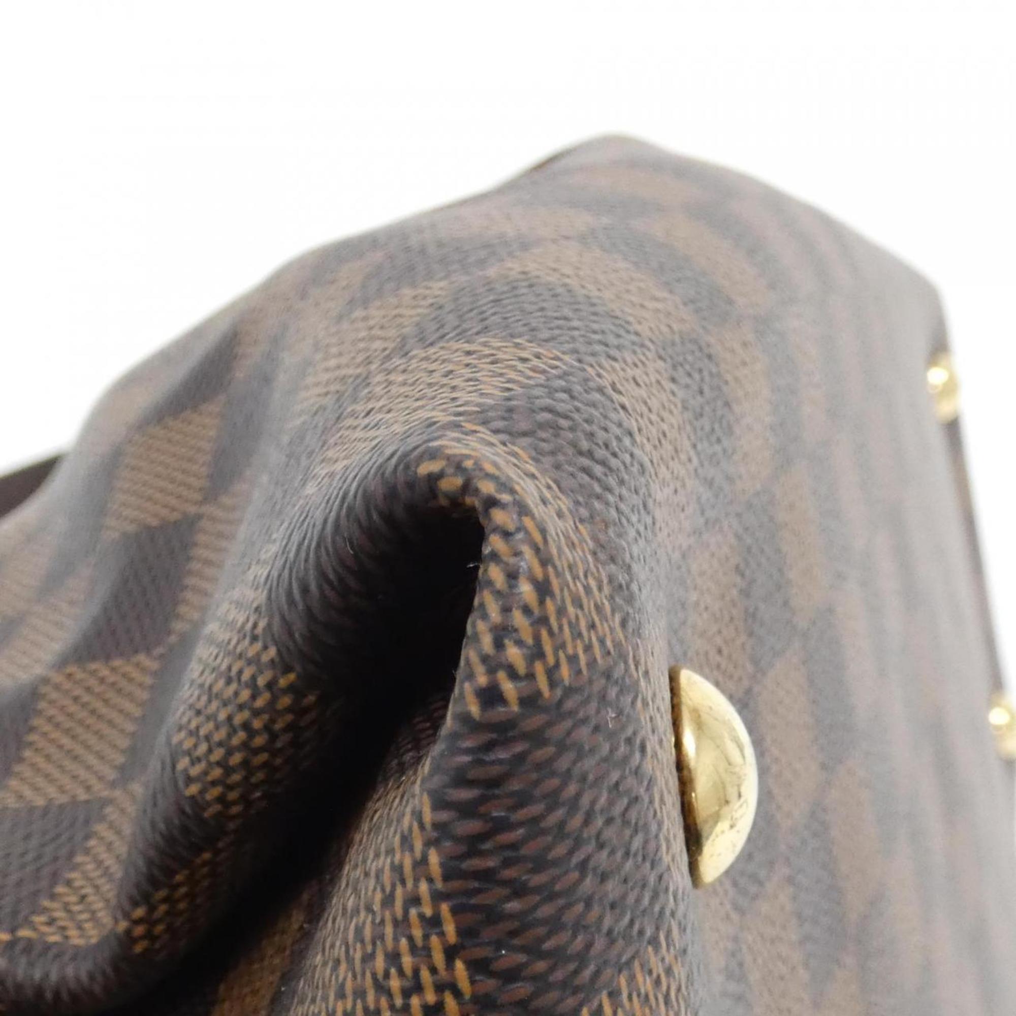 Louis Vuitton Ebene Coated Canvas Handbag