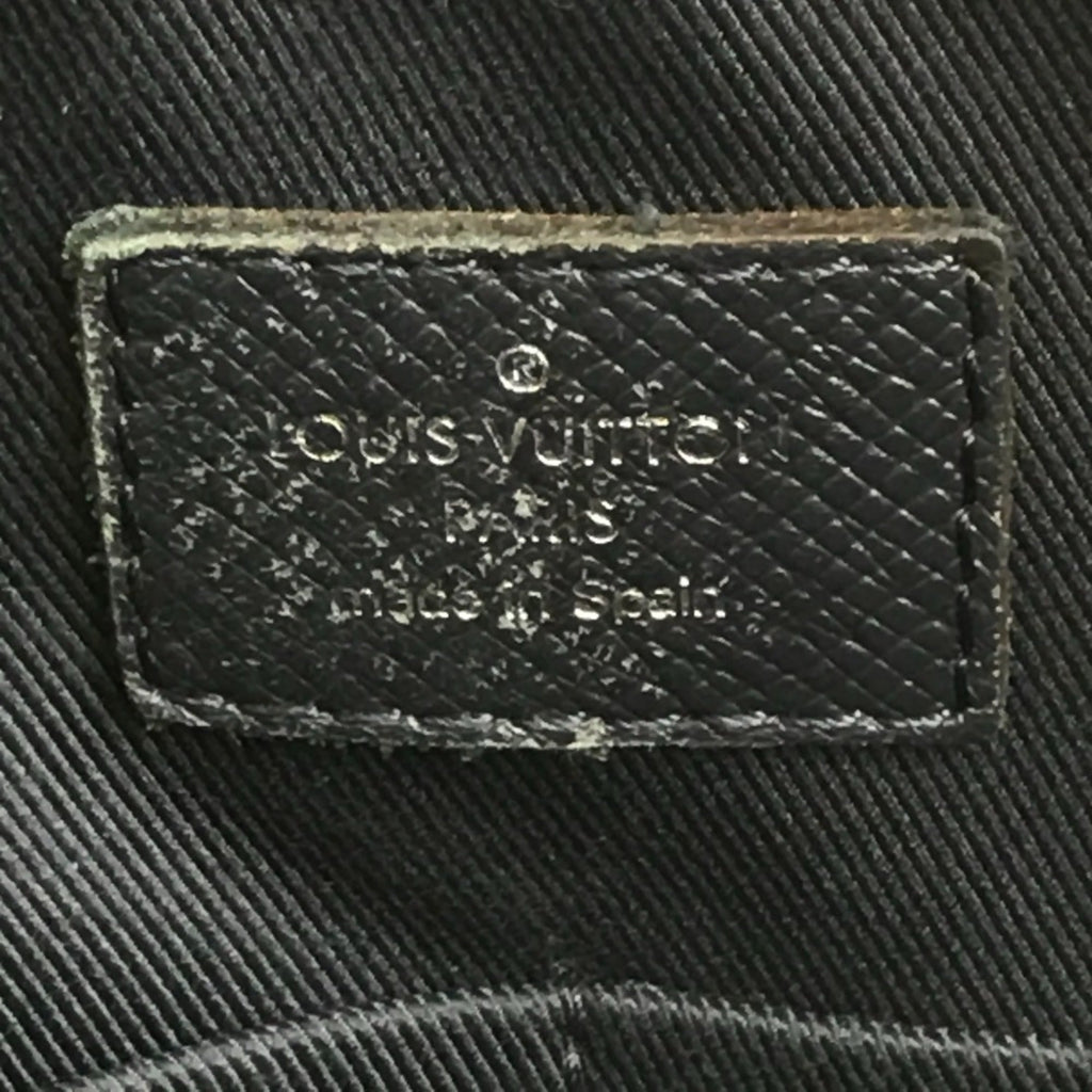 Louis Vuitton Navy Leather Shoulder Bag
