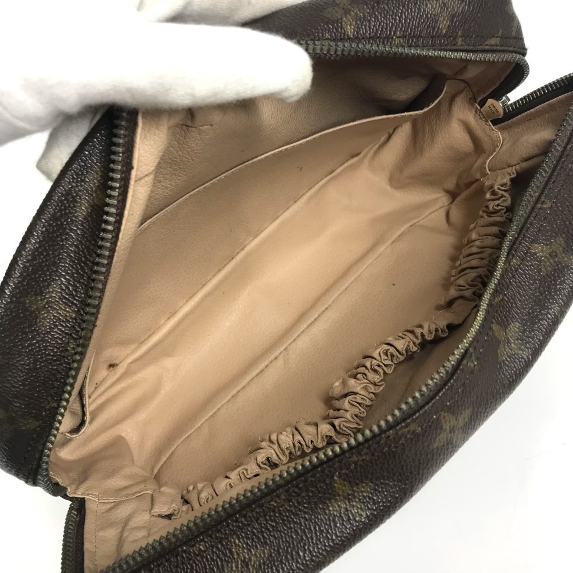 Louis Vuitton Monogram Brown Monogram Clutch Bag Pouch