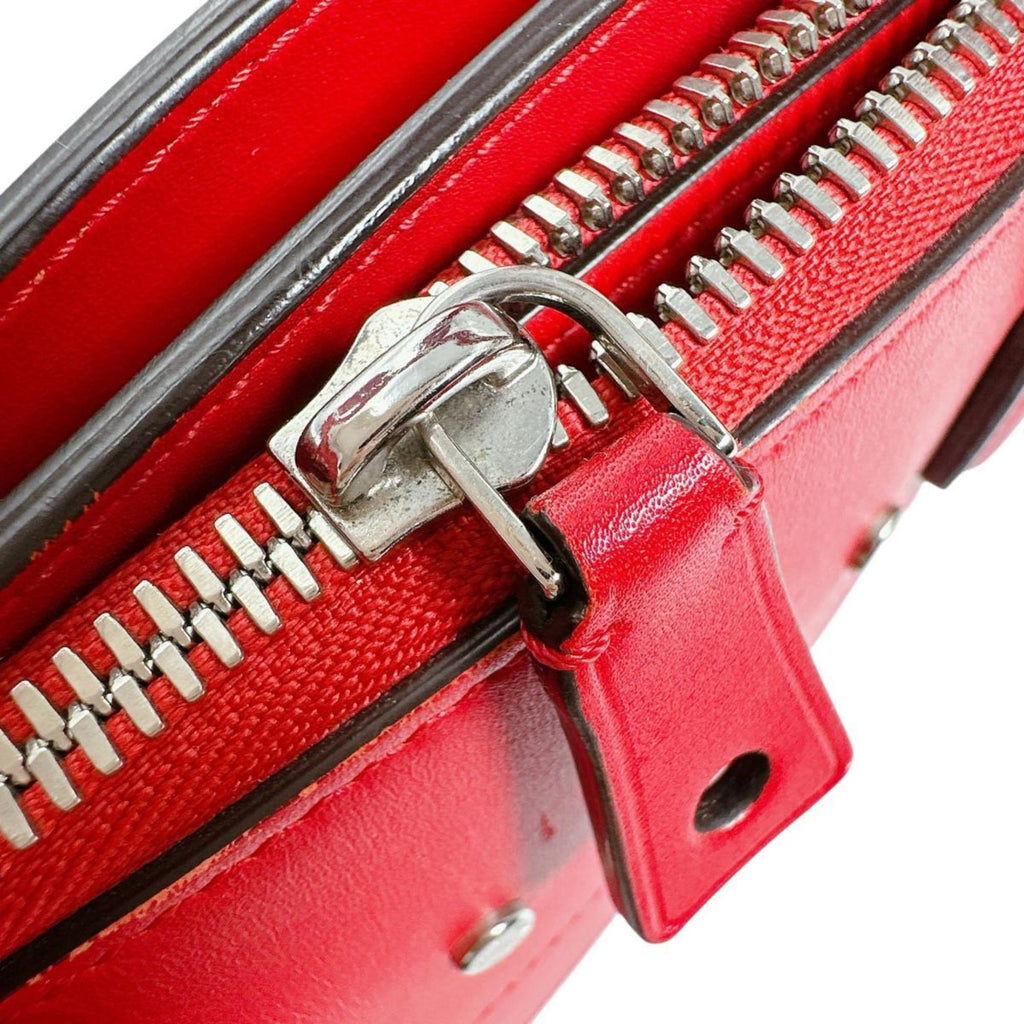 Louis Vuitton Red Color Leather Handbag