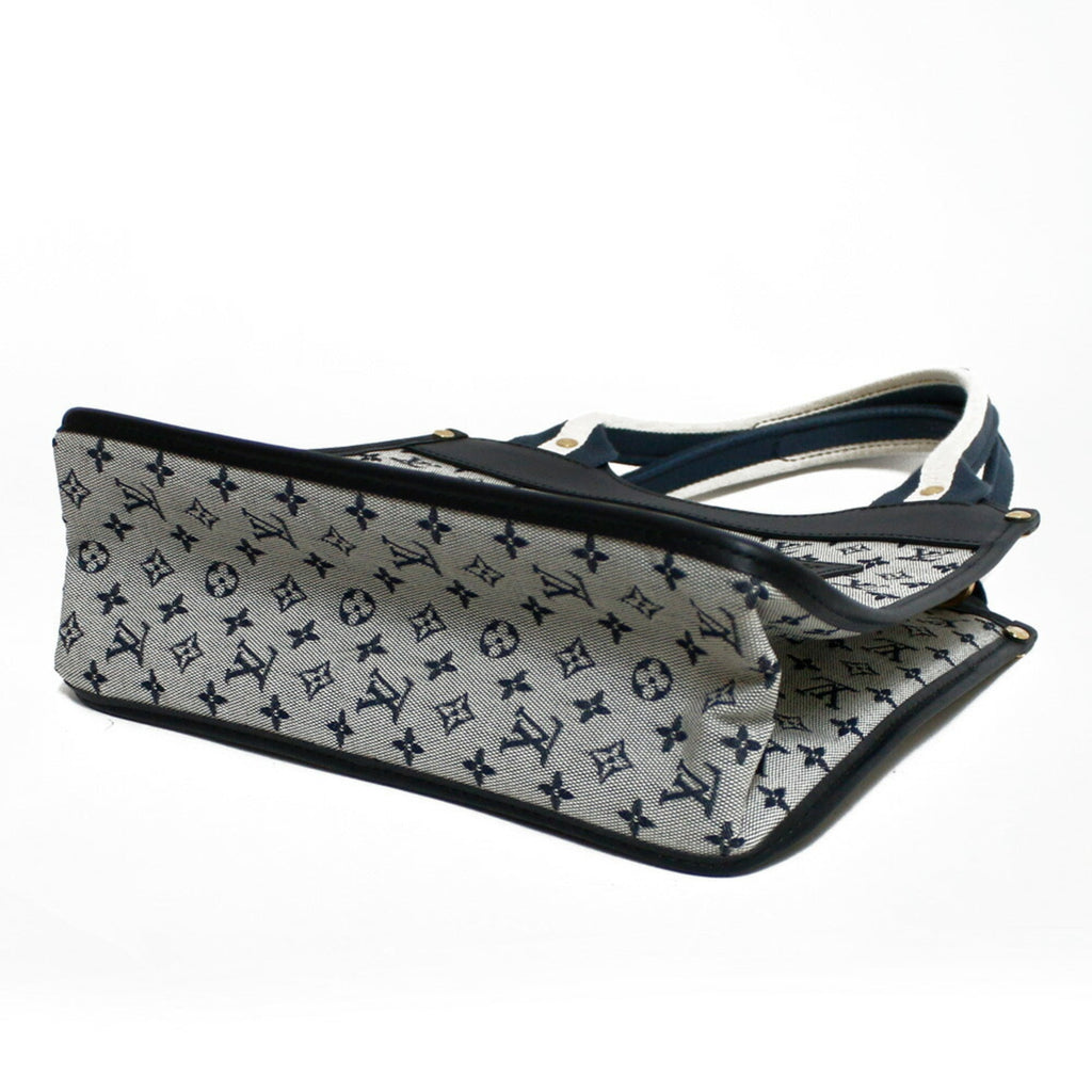 Louis Vuitton Handbag Monogram Mini Sack Catline M92325 Blue Ladies Canvas
