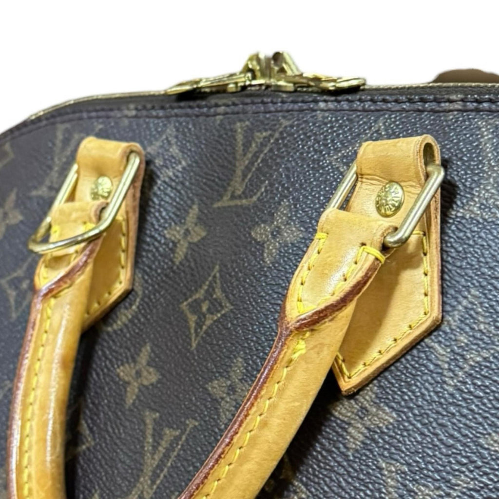 Louis Vuitton Brown Monogram Canvas Handbag