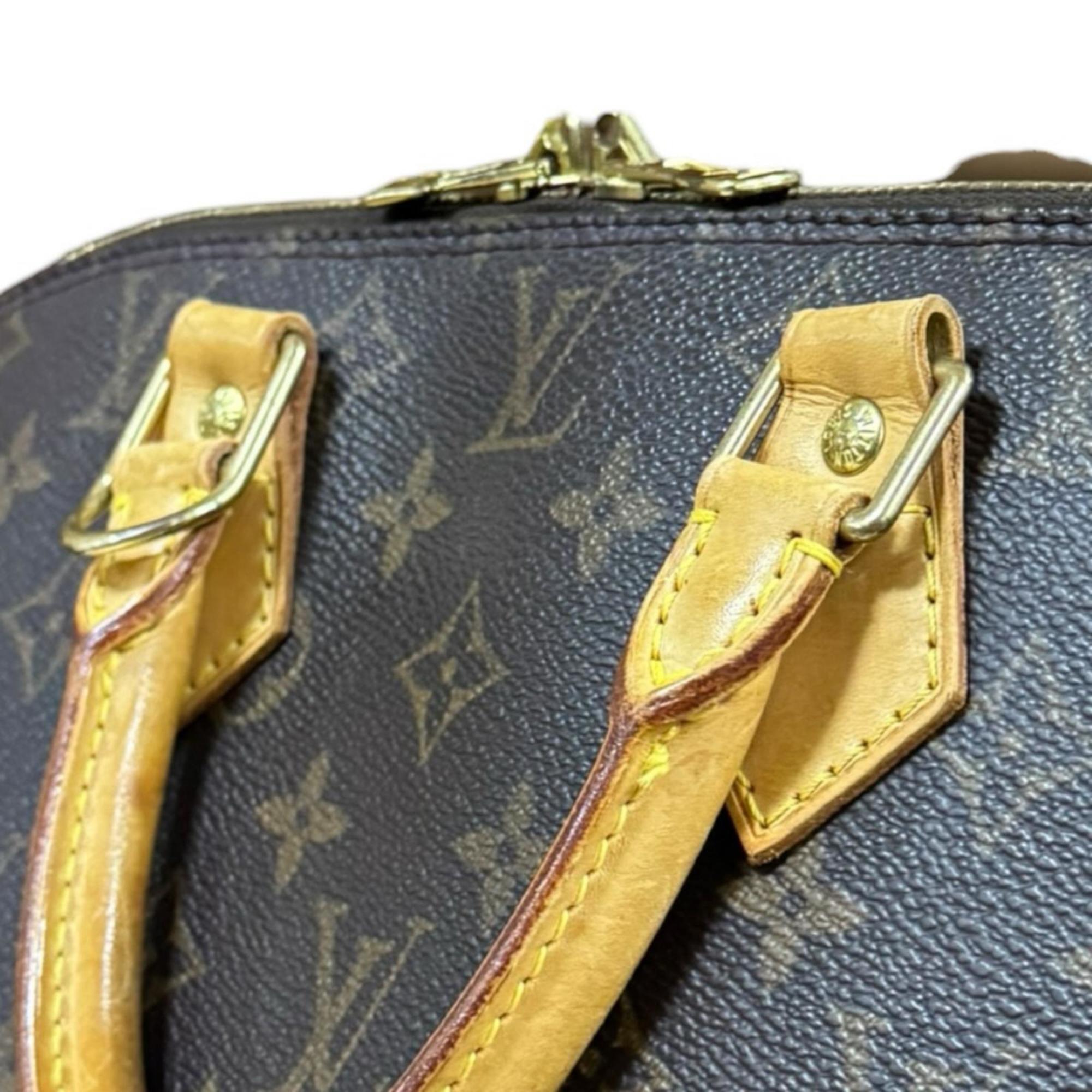 Louis Vuitton Brown Monogram Canvas Handbag