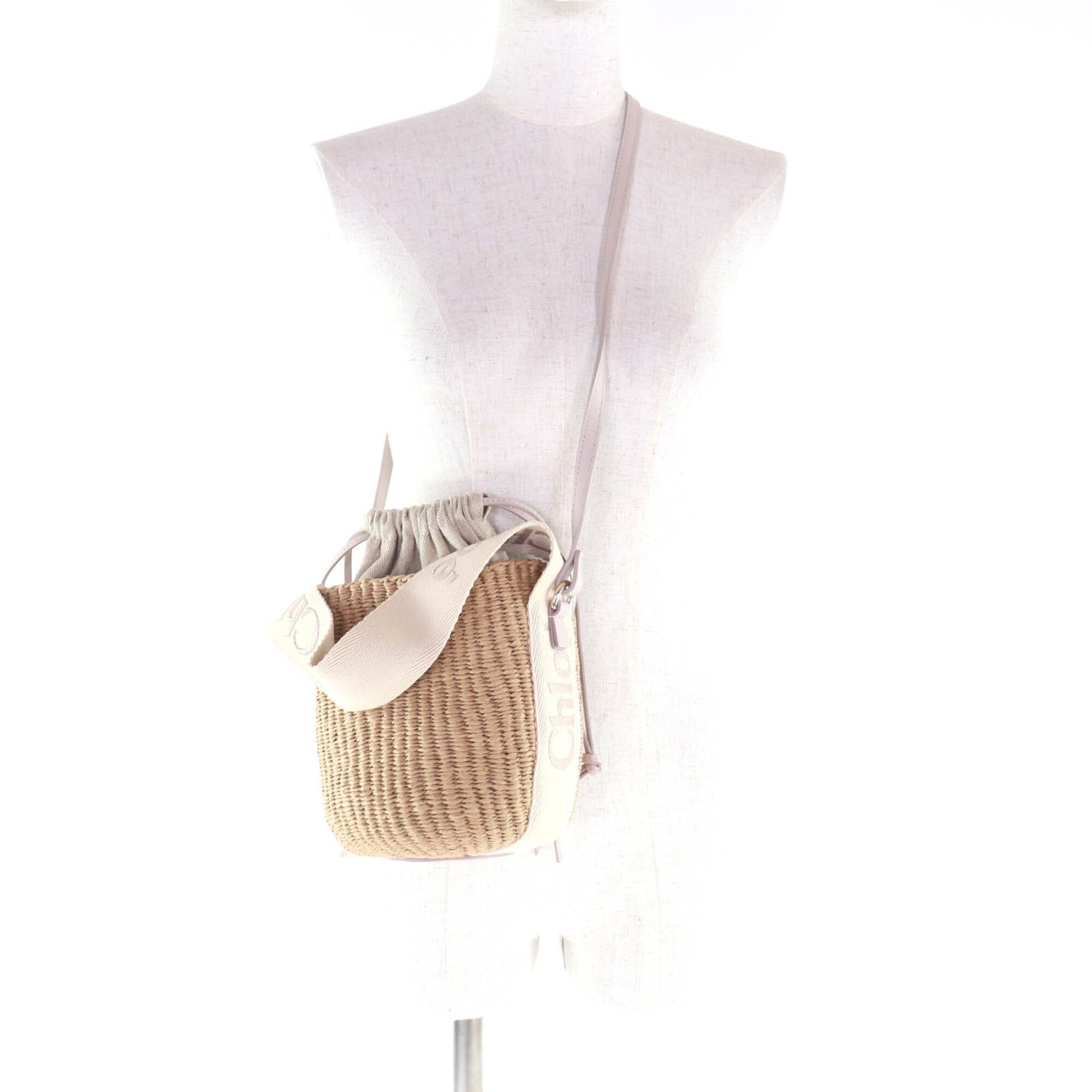Chloé Beige Paper Leather Shoulder Bag (Pre-Owned)