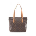 Louis Vuitton Brown Monogram Coated Canvas Leather Shoulder Bag