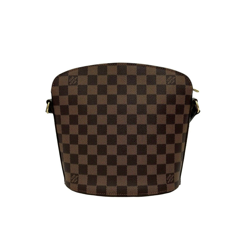 Louis Vuitton Brown Leather Pvc Pochette Shoulder Bag