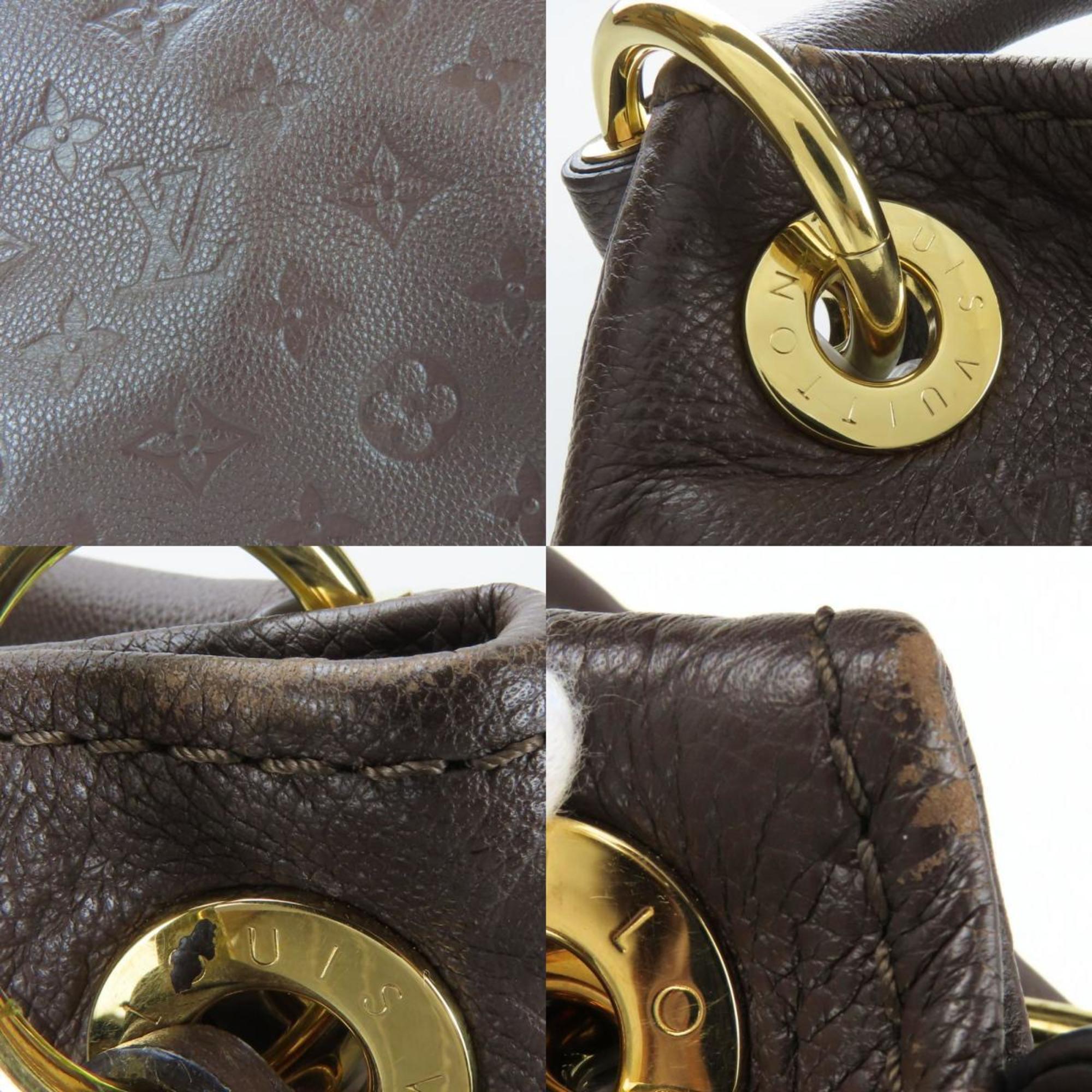 Louis Vuitton Dark Brown Monogram Empreinte Shoulder Bag