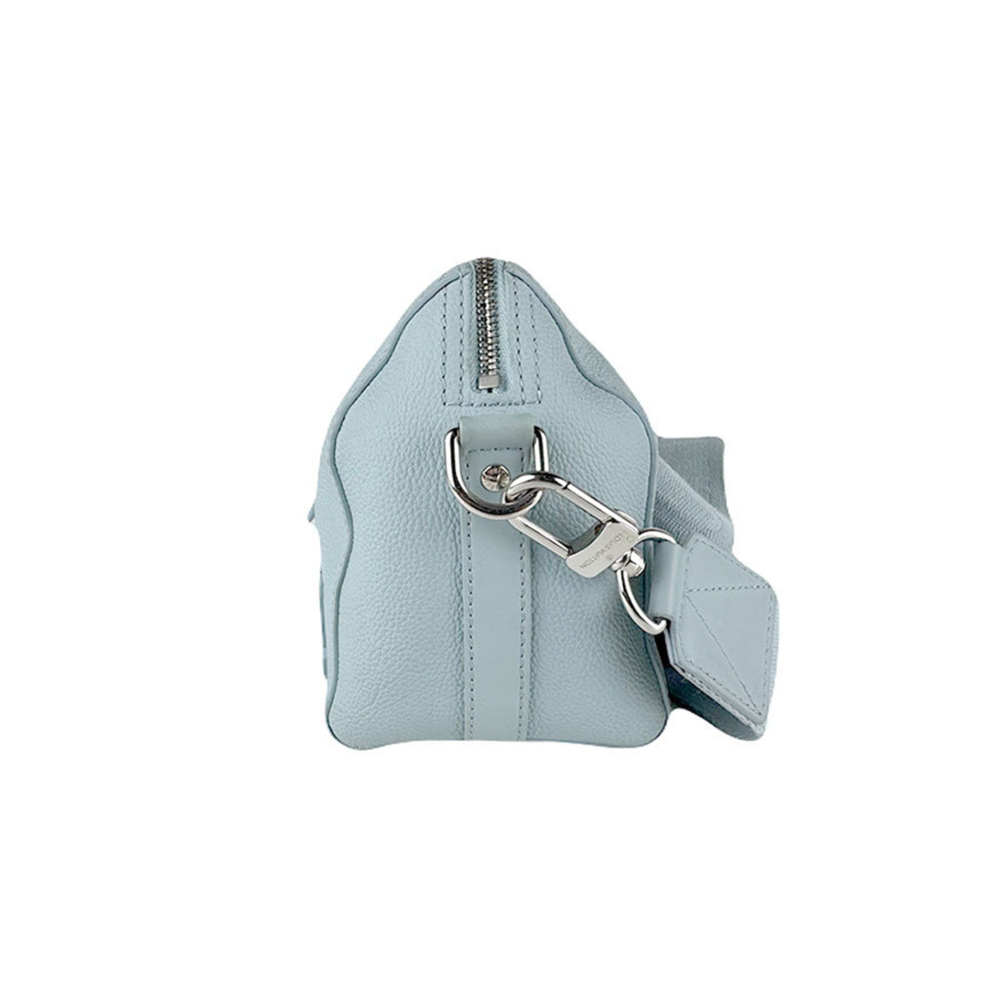 Louis Vuitton Light Blue Leather Shoulder Bag