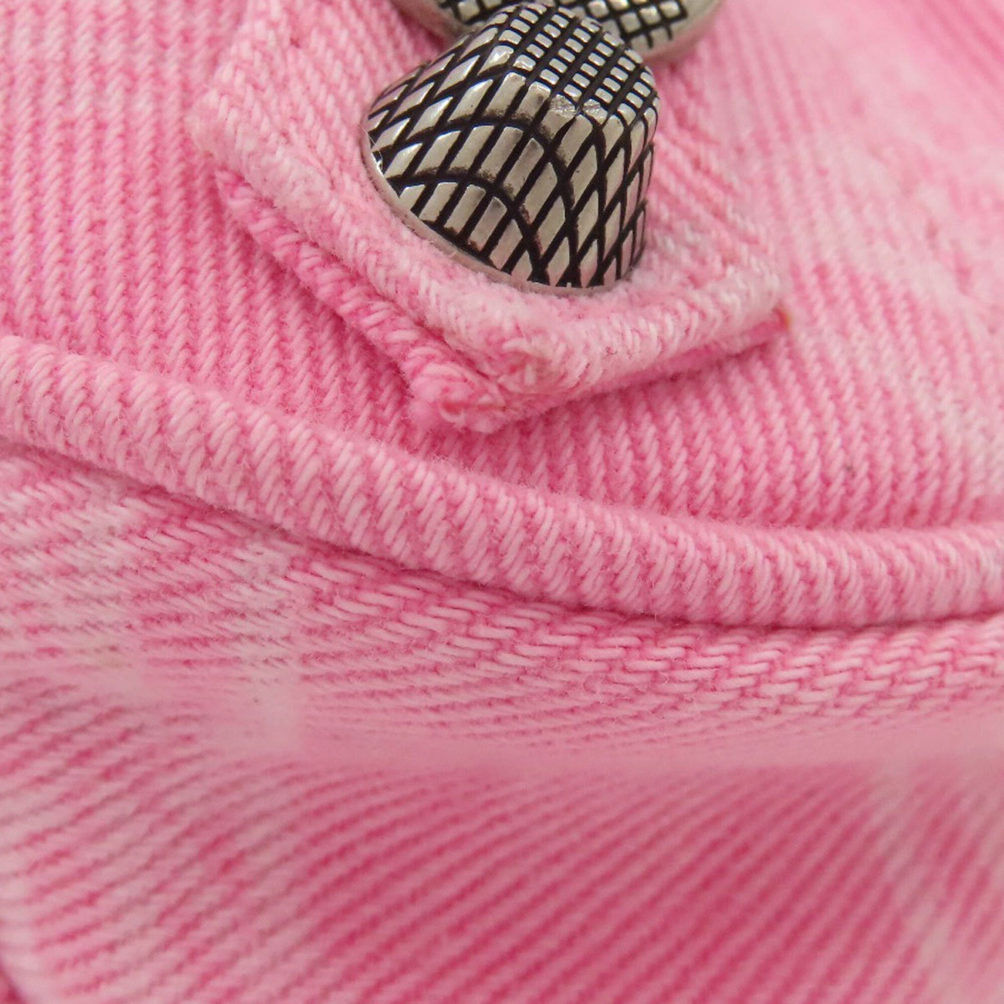Balenciaga Pink Canvas Hand