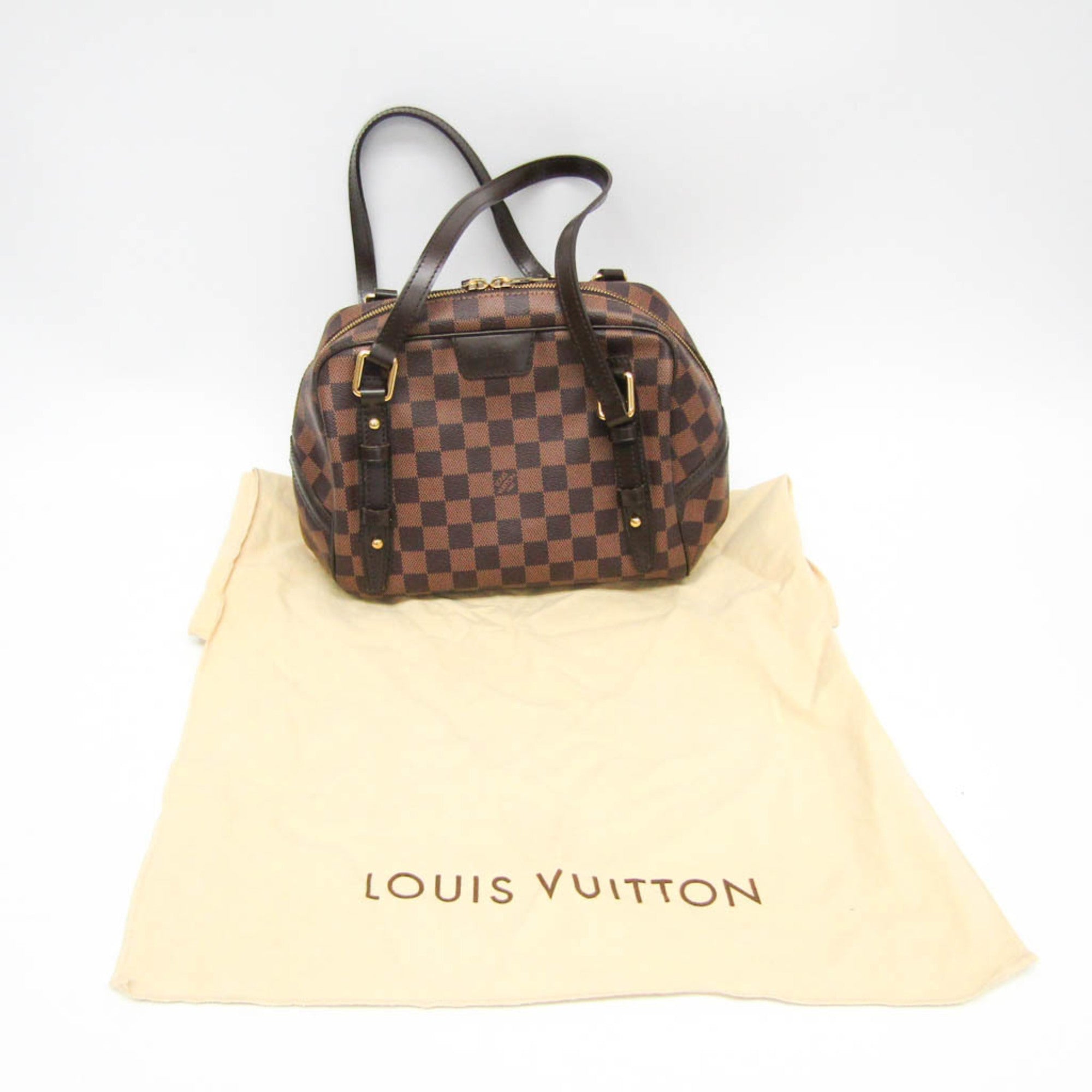 Louis Vuitton Damier Ebene Damier Canvas Shoulder Bag