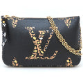 Louis Vuitton Brown Noir Canvas Shoulder Bag