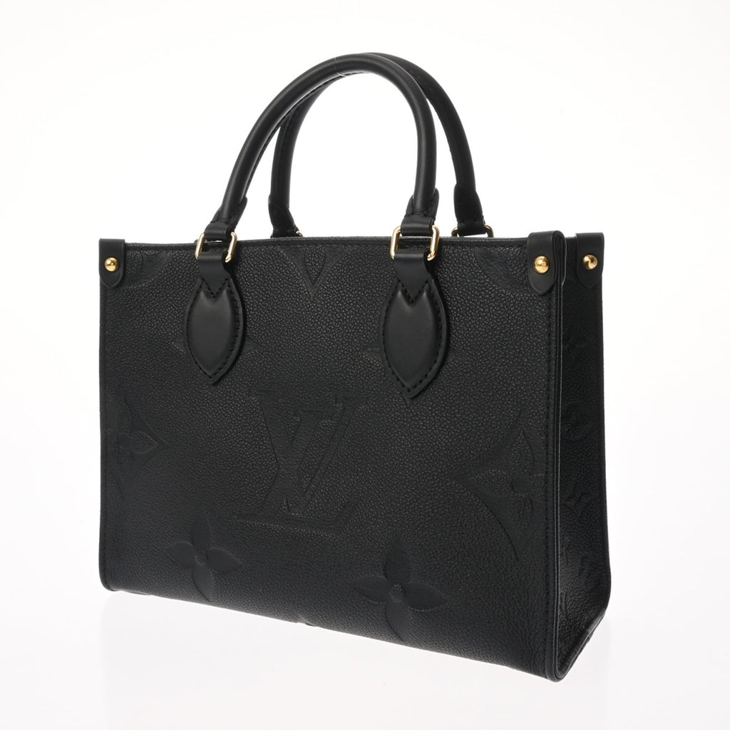 Louis Vuitton Noir Leather Handbag