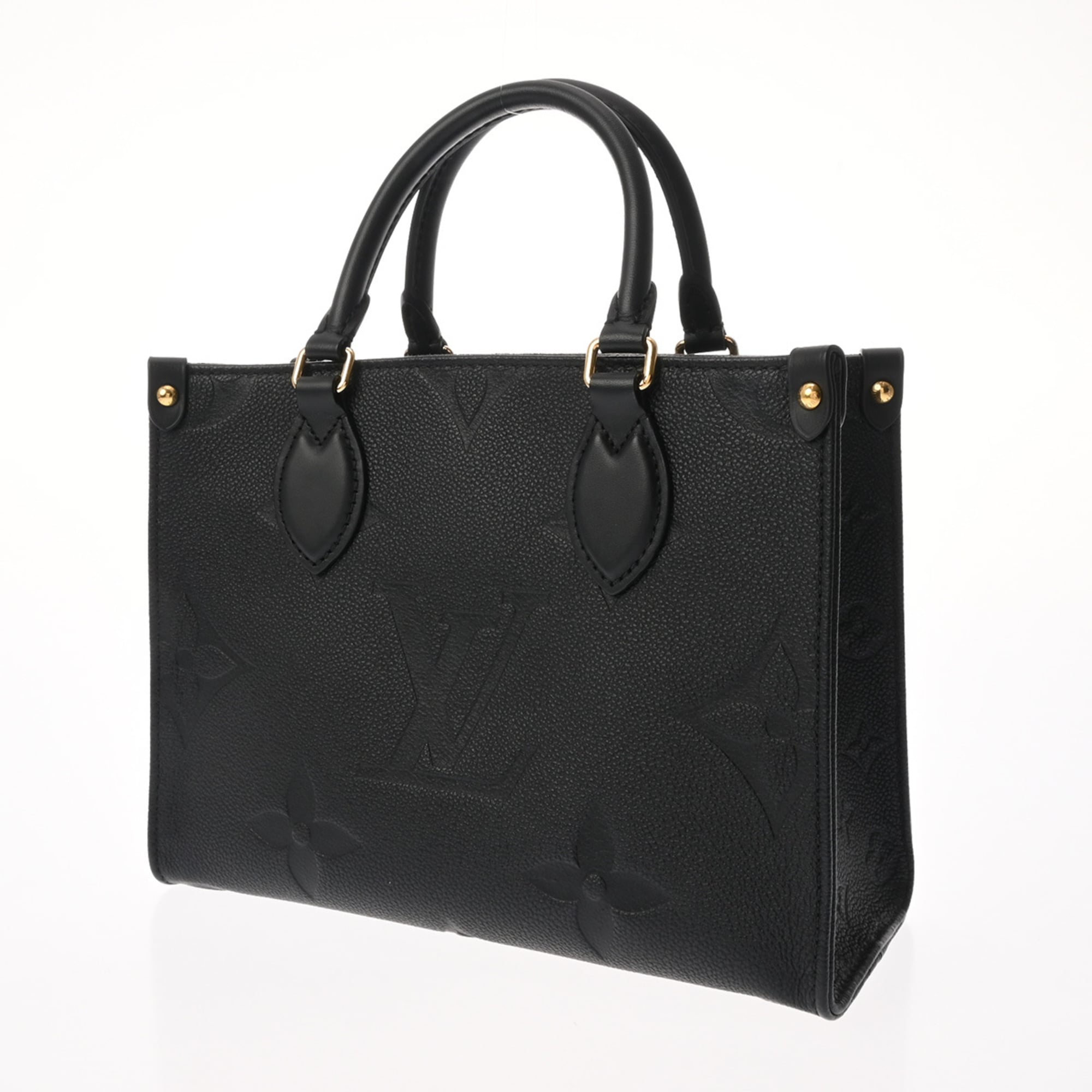 Louis Vuitton Noir Leather Handbag