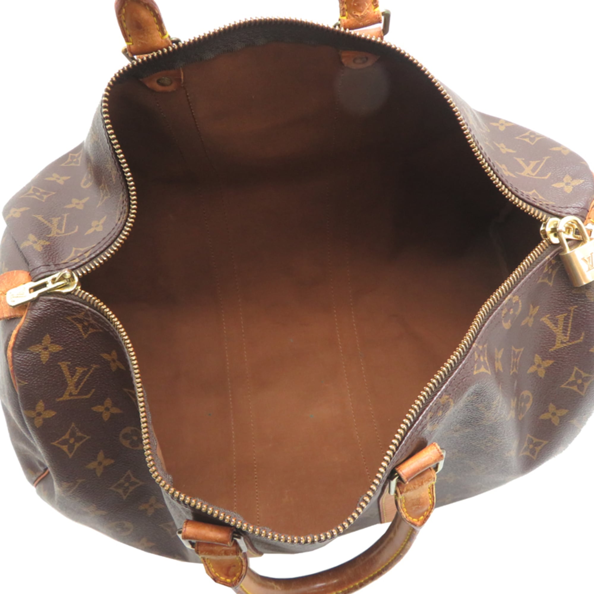 Louis Vuitton Brown Monogram Boston Bag