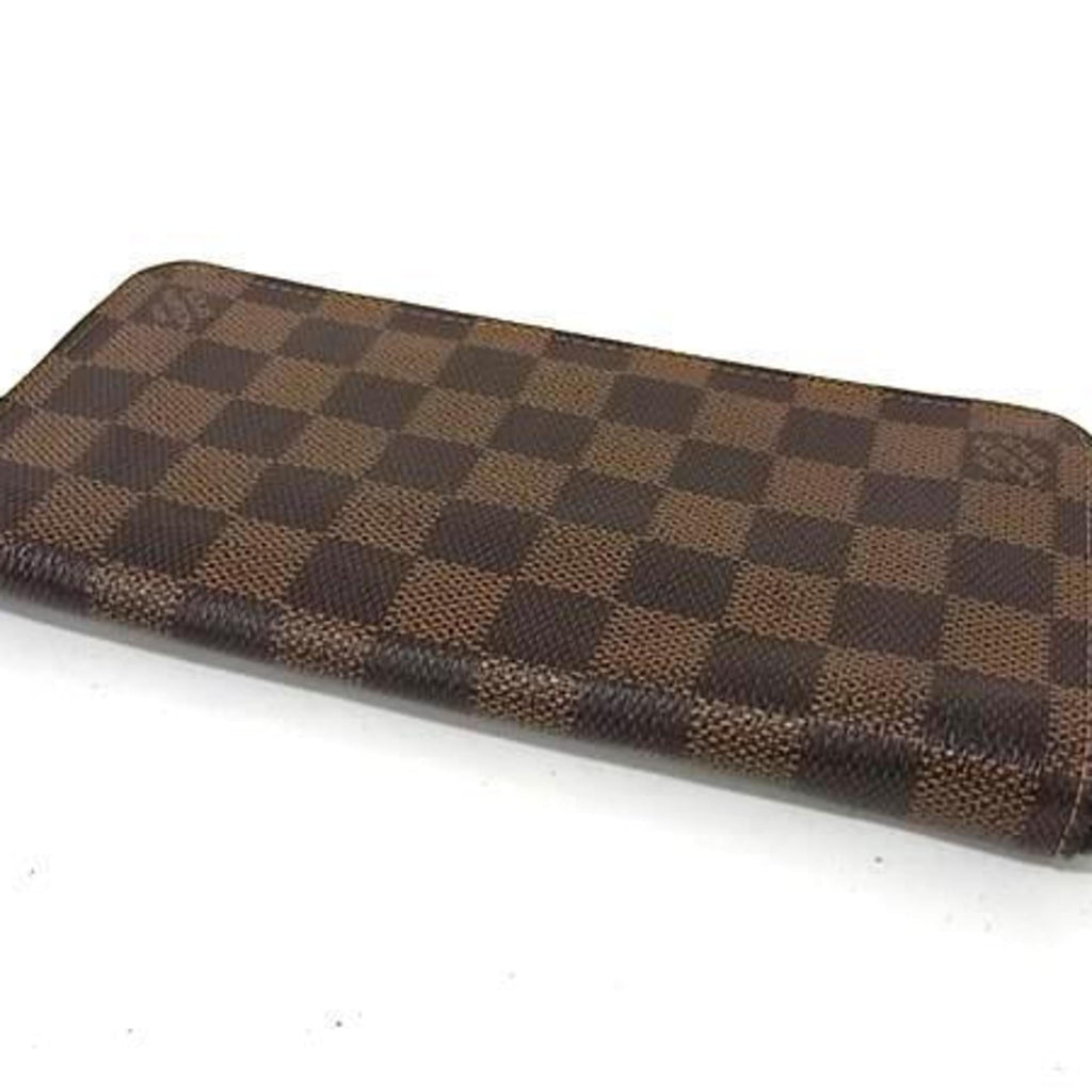 Louis Vuitton Damier Brown Ebene Long Wallet