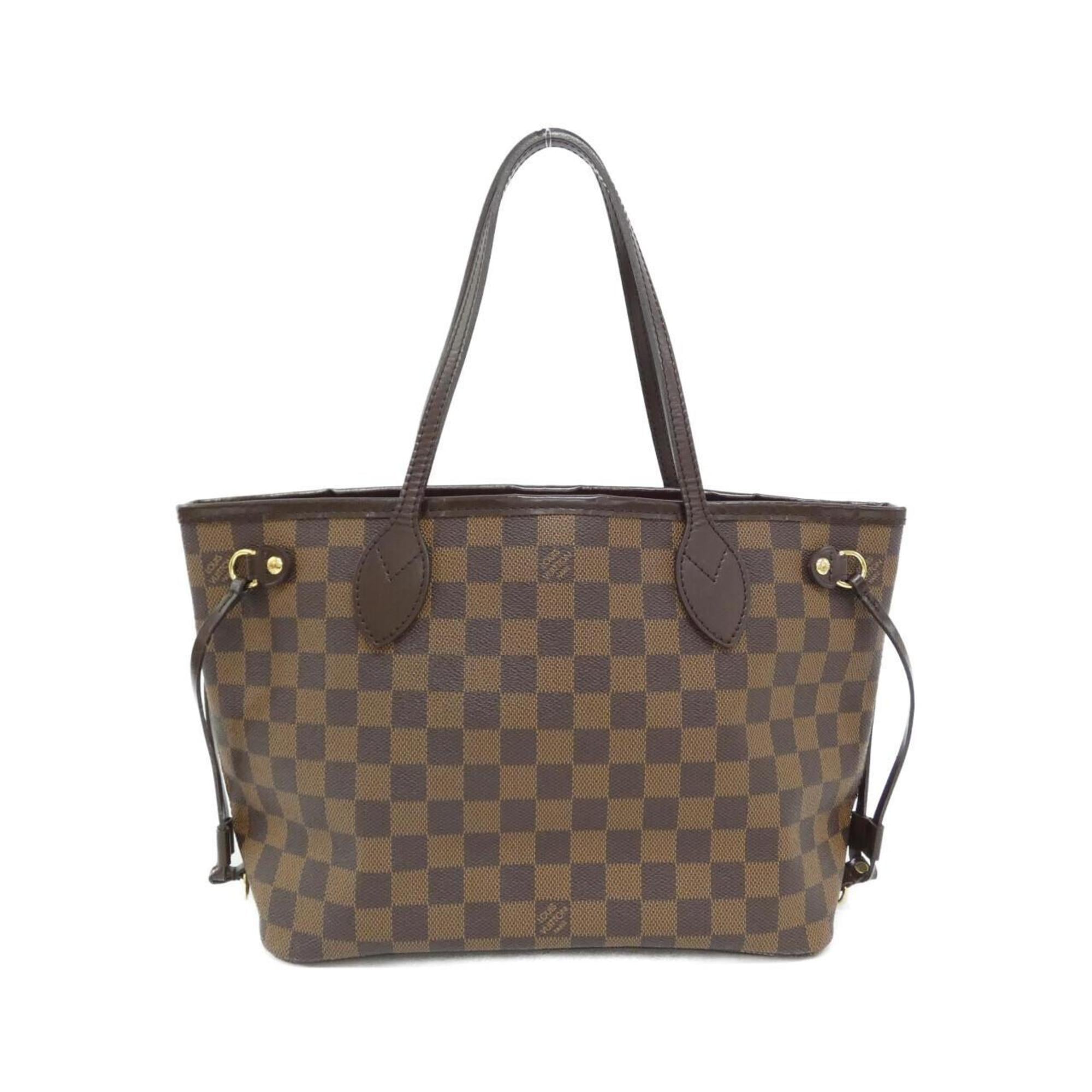 Louis Vuitton Ebene Coated Canvas Handbag