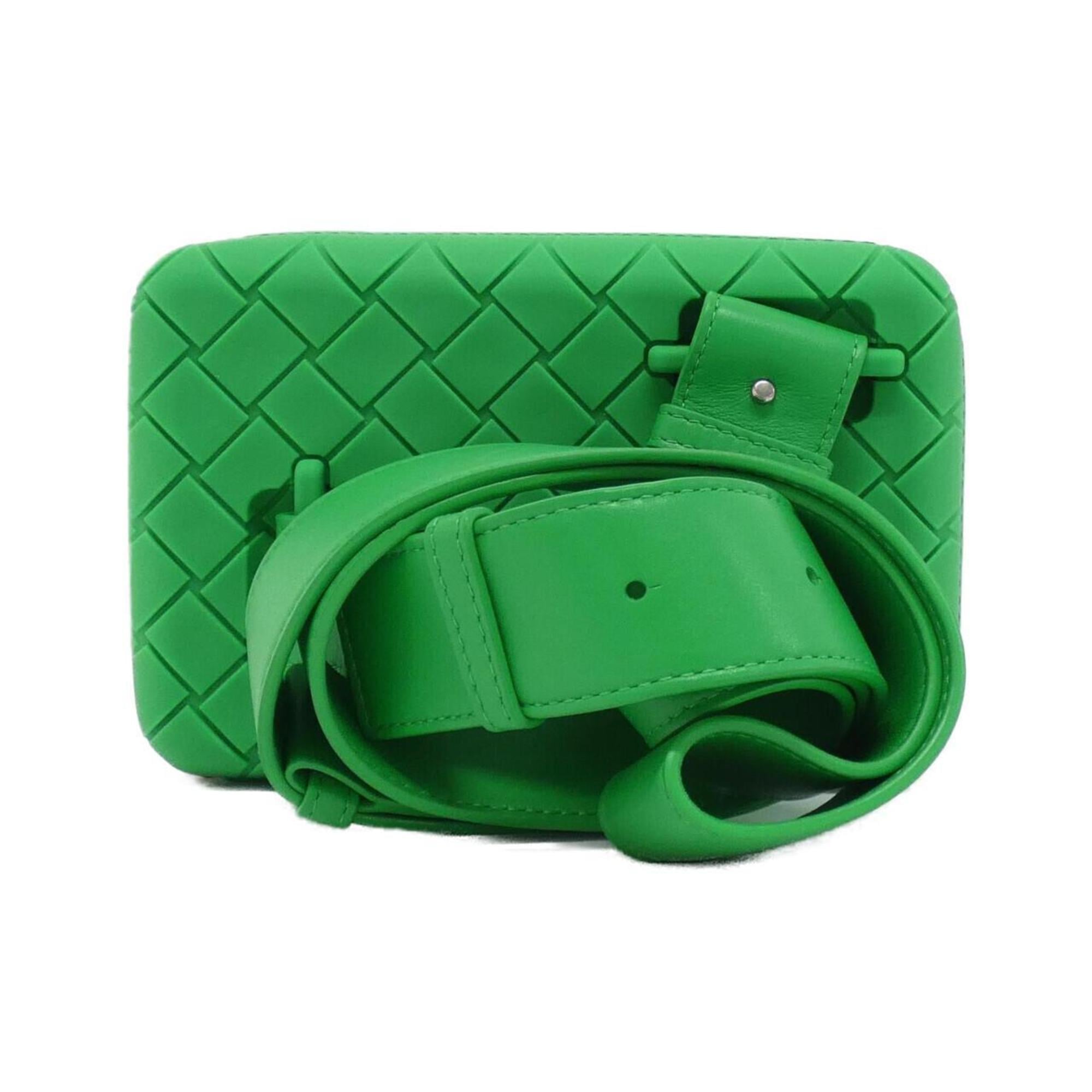 Bottega Veneta Silver Silicone Handbag