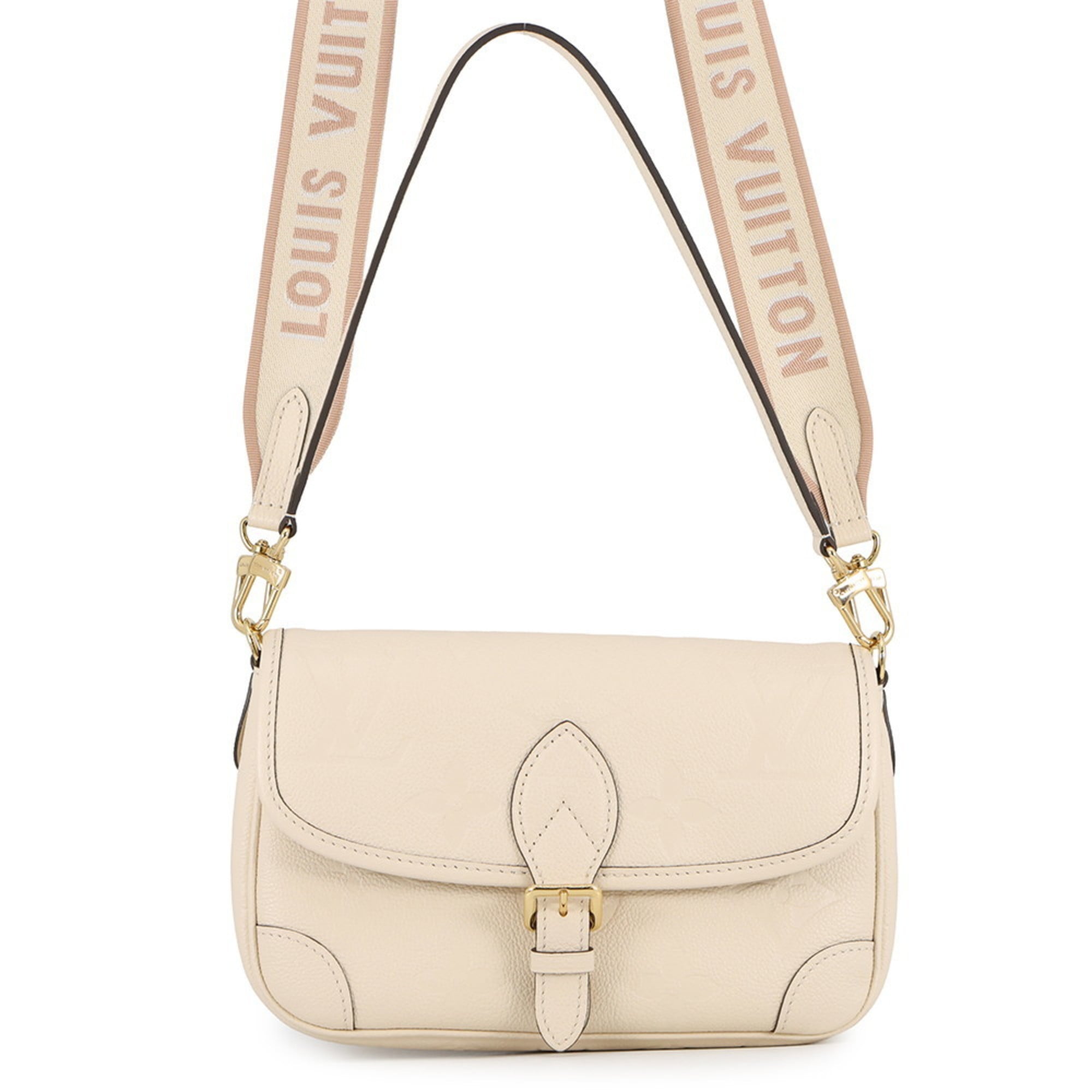 Louis Vuitton Gold Monogram Empreinte Shoulder Bag