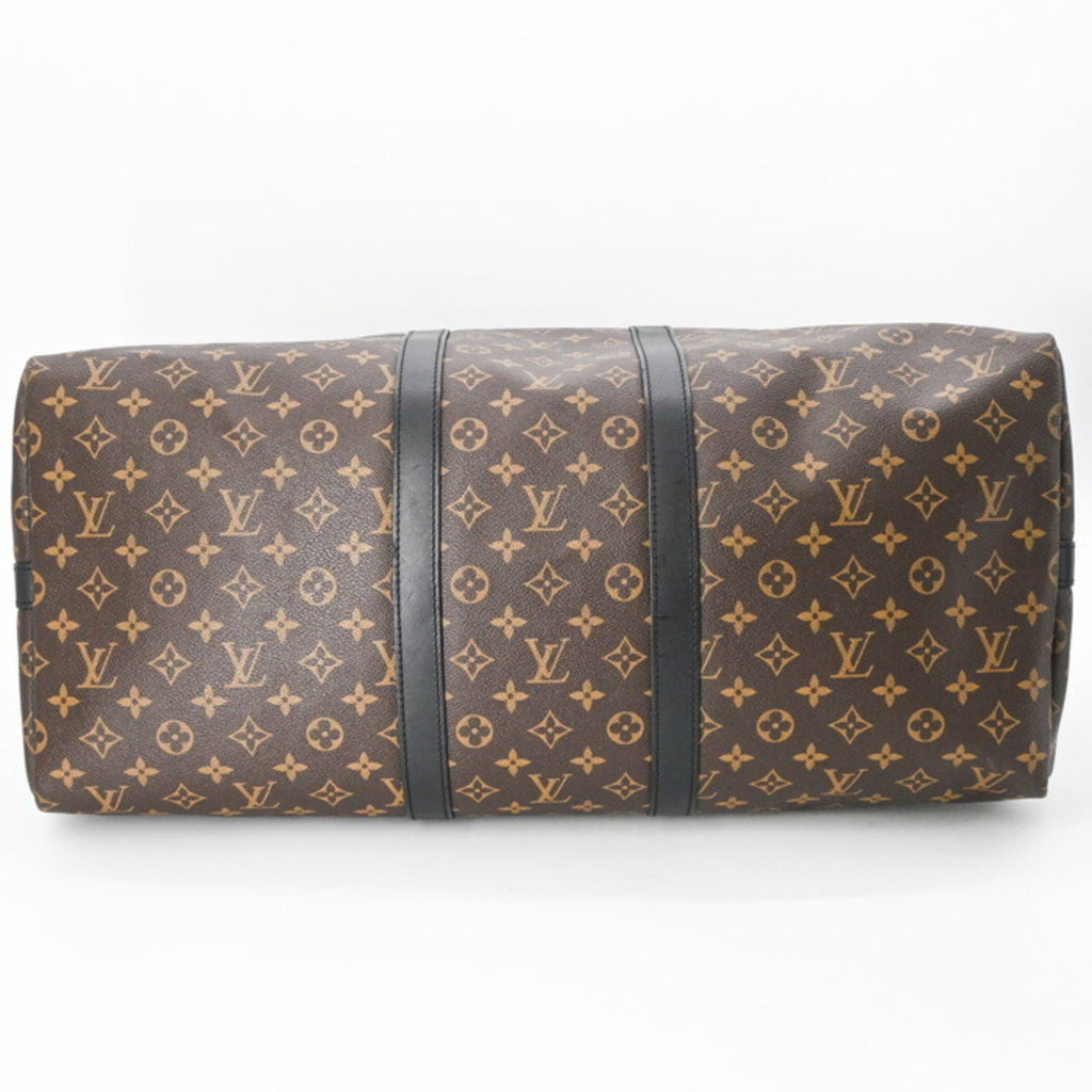 Louis Vuitton Brown Monogram Macassar Monogram Boston Bag