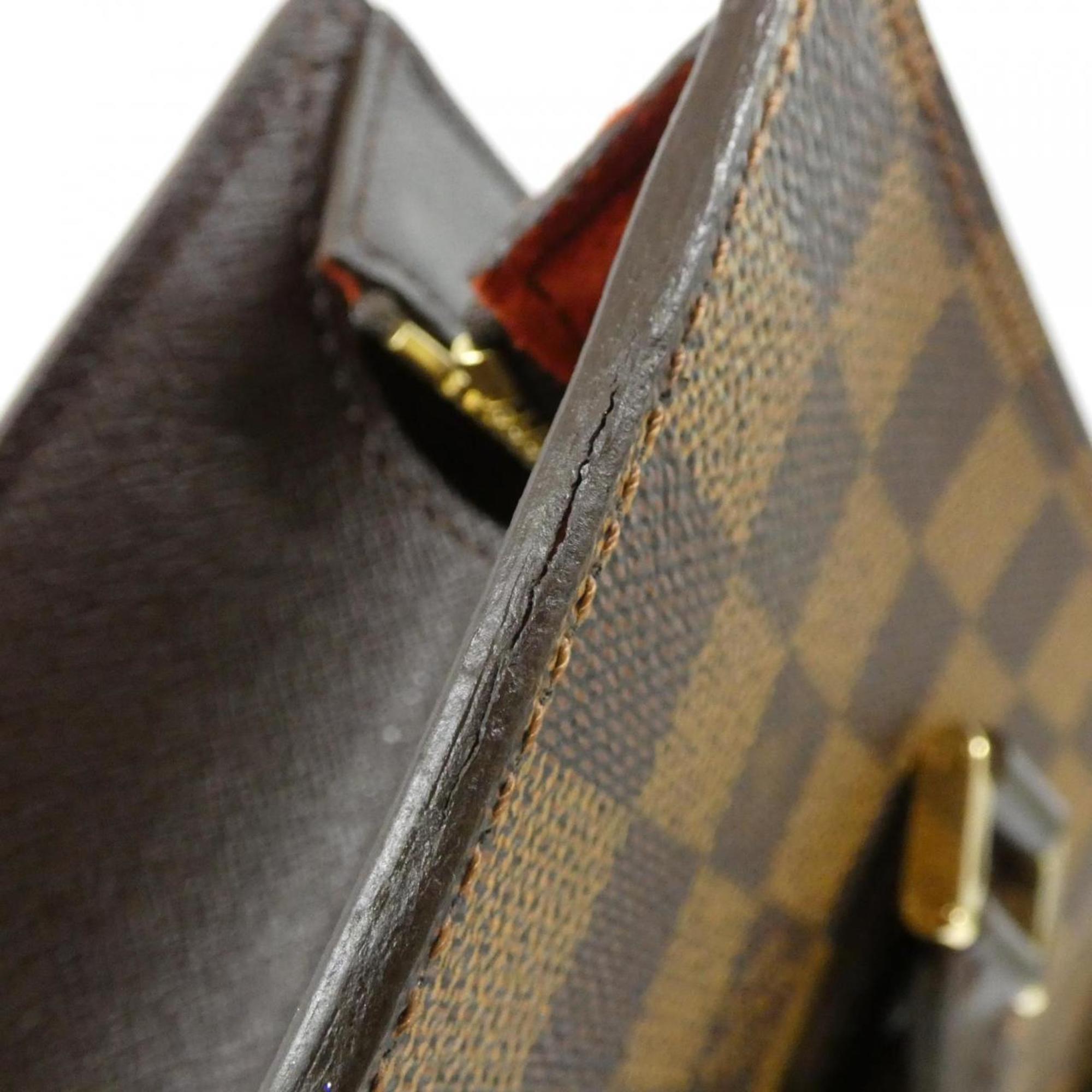Louis Vuitton Ebene Coated Canvas Handbag Tote Bag