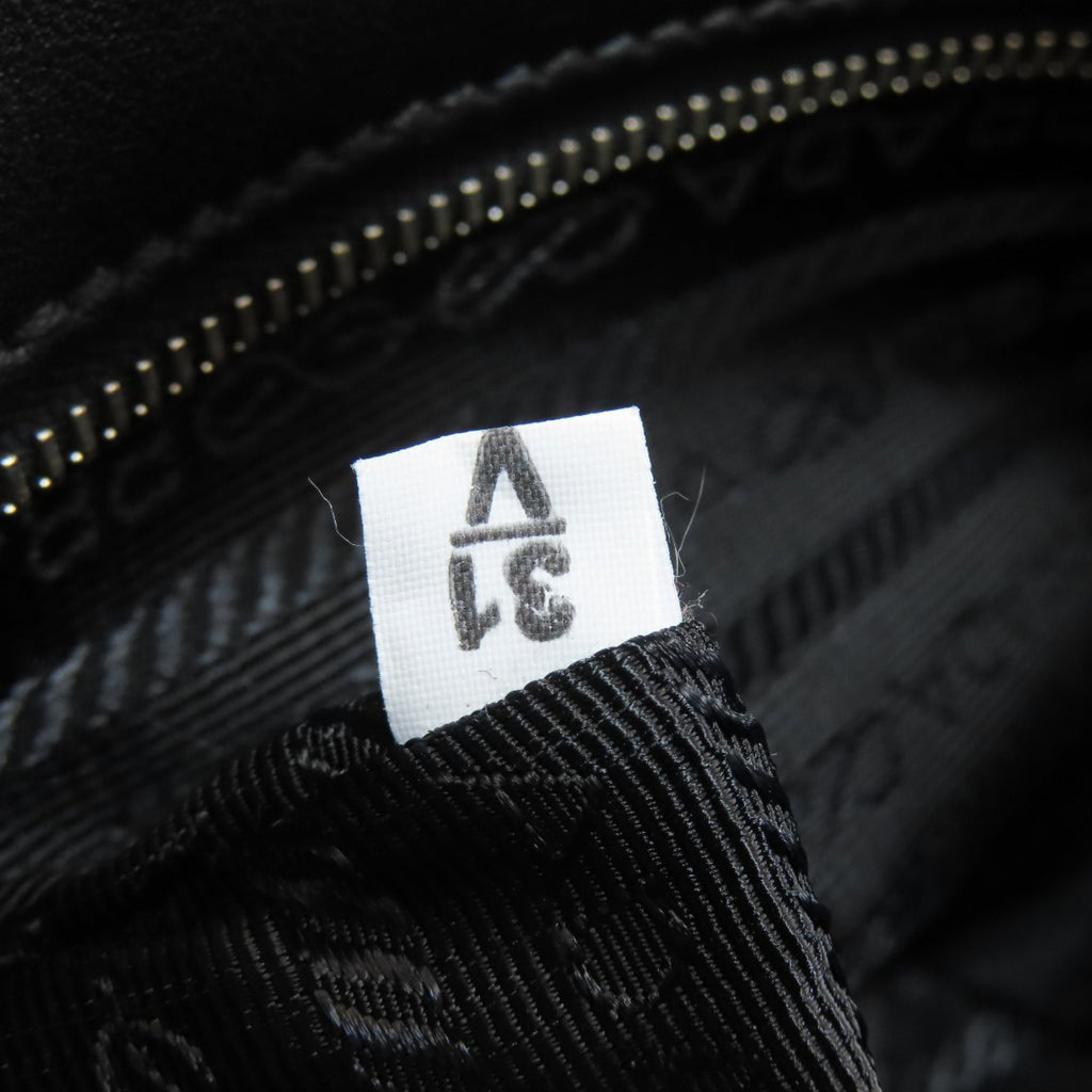 Prada Black Leather Shoulder Bag