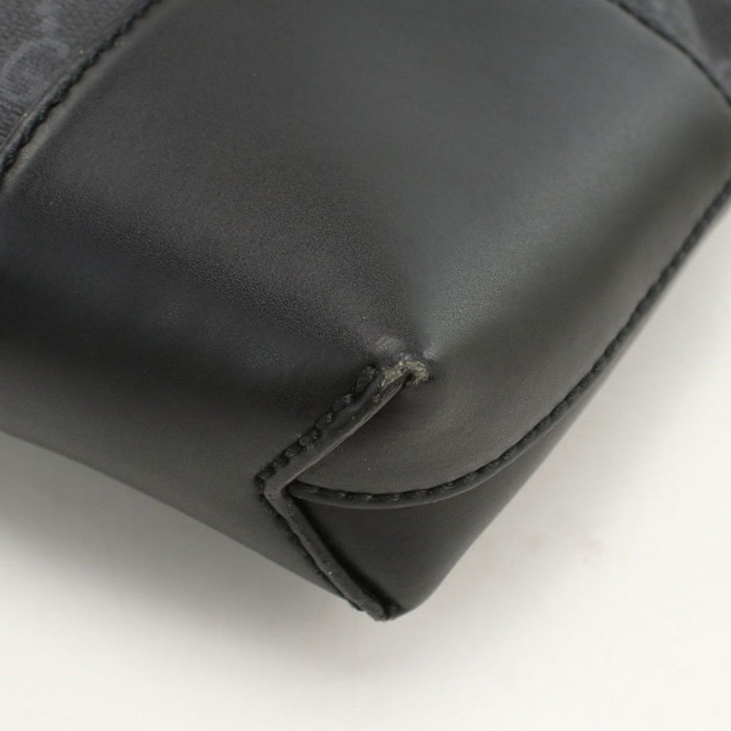 Gucci Black Pvc Leather Shoulder Bag (Pre-Owned)
