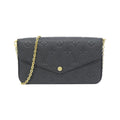 Louis Vuitton Monogram Empreinte Black Leather Pochette Shoulder Bag
