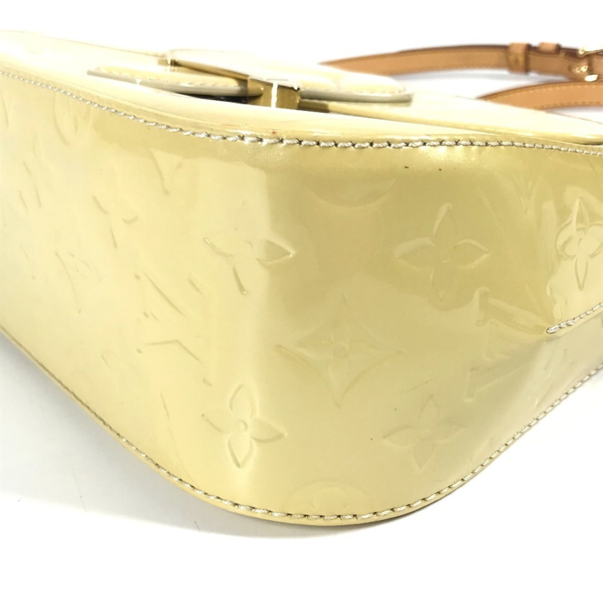 Louis Vuitton Yellow Monogram Vernis Shoulder Bag