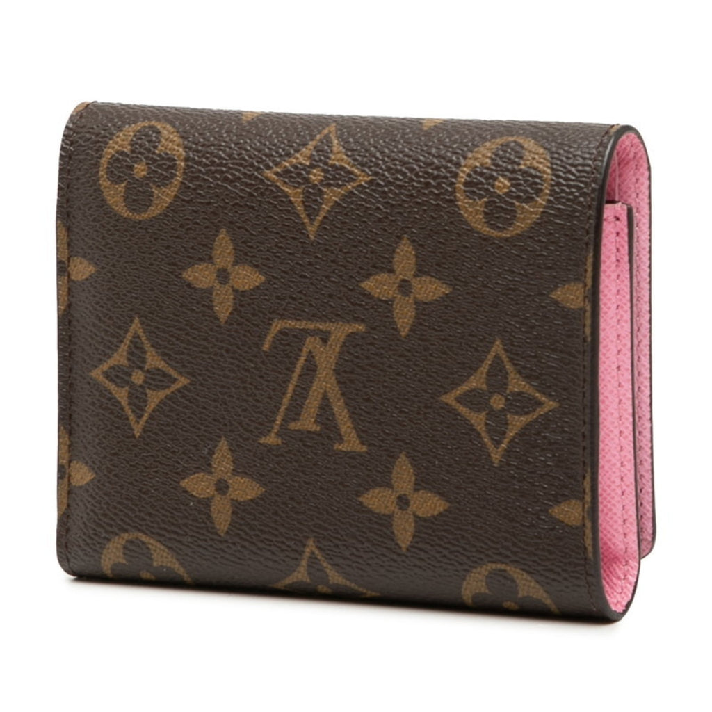 Louis Vuitton Brown Monogram Multi-Color Pvc Wallet (Tri-Fold)