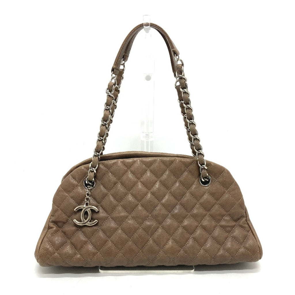 Chanel Brown Leather Shoulder Bag