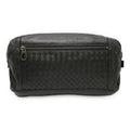 Bottega Veneta Intrecciato Black Leather Sling Bag