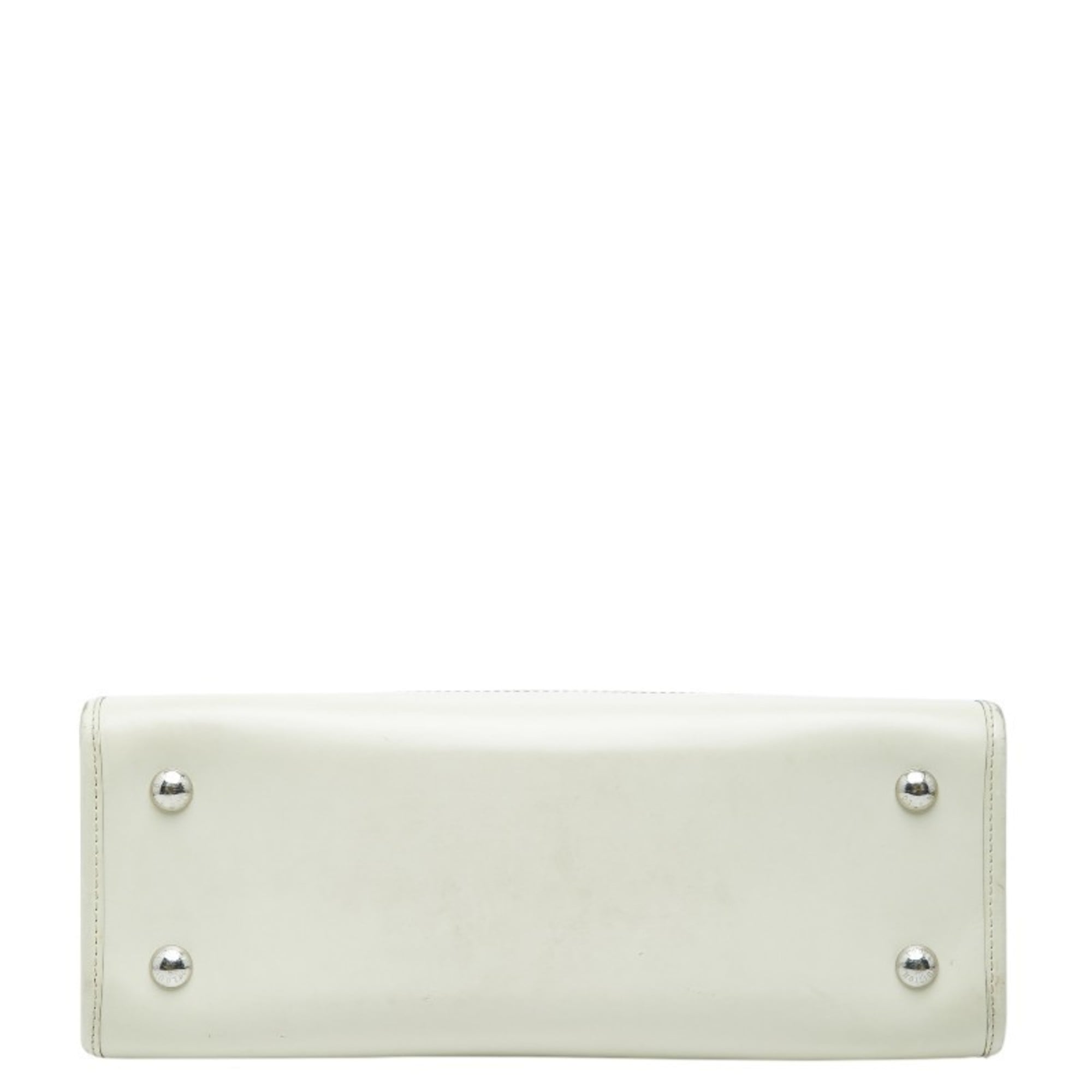 Louis Vuitton Lv Off White White Leather Shoulder Bag Tote Bag