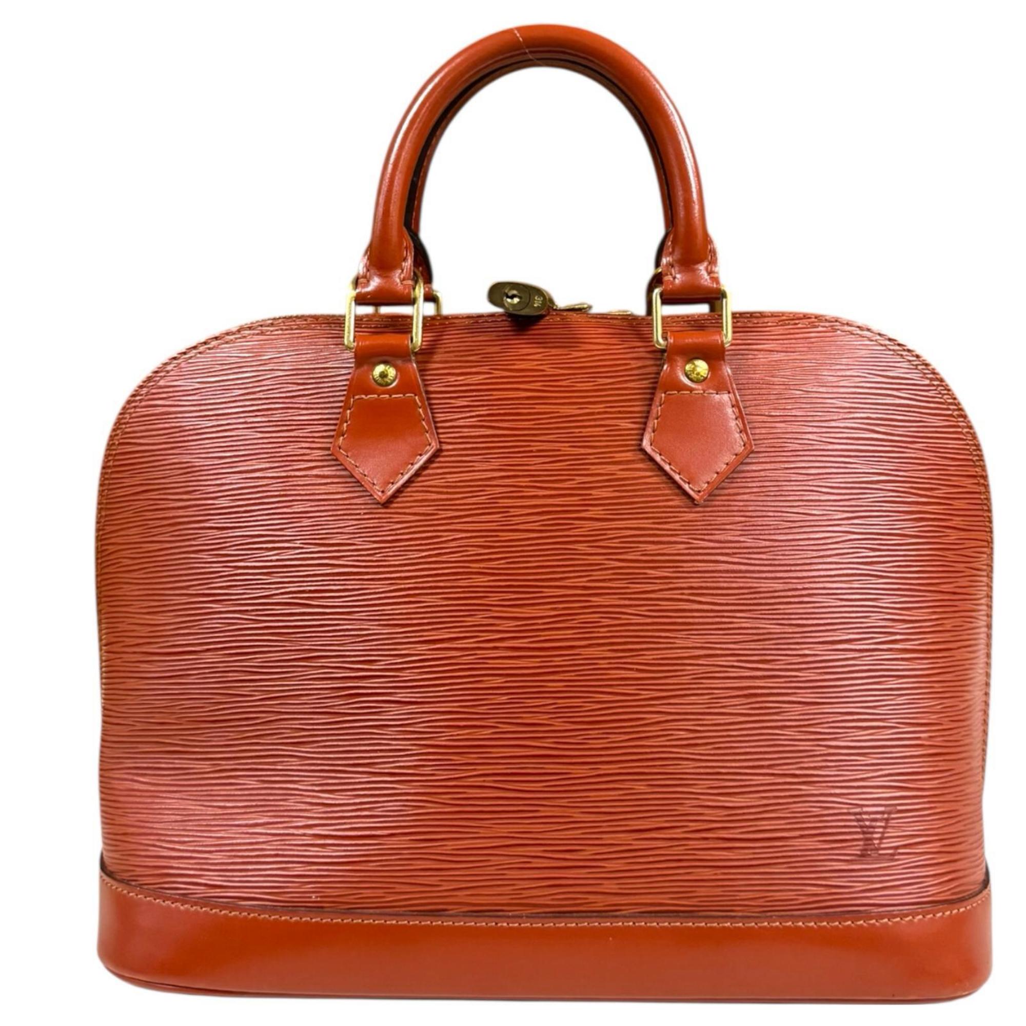 Louis Vuitton Brown Kenyan Brown Epi Leather Handbag