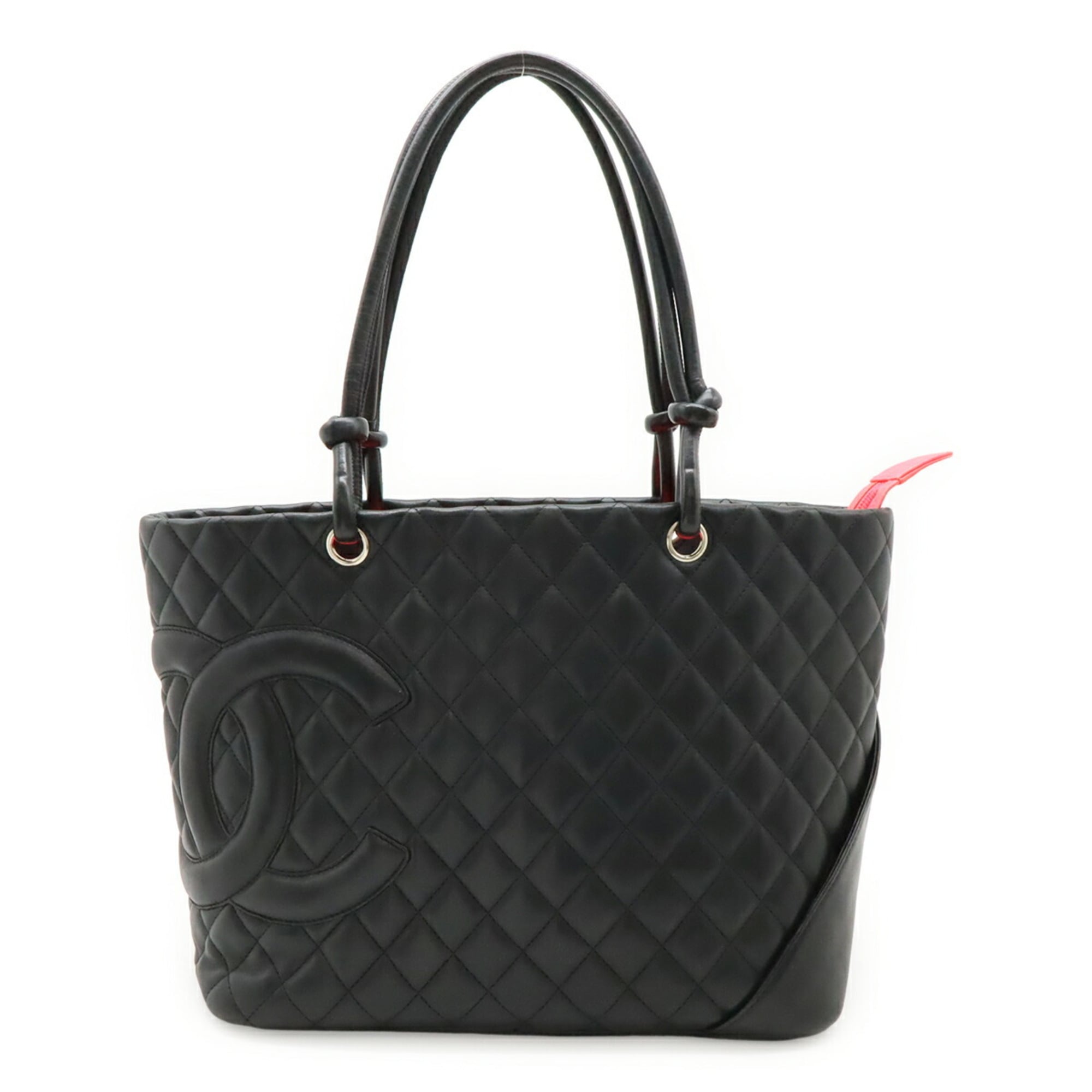 Chanel Black Pink Shoulder Bag Tote Bag