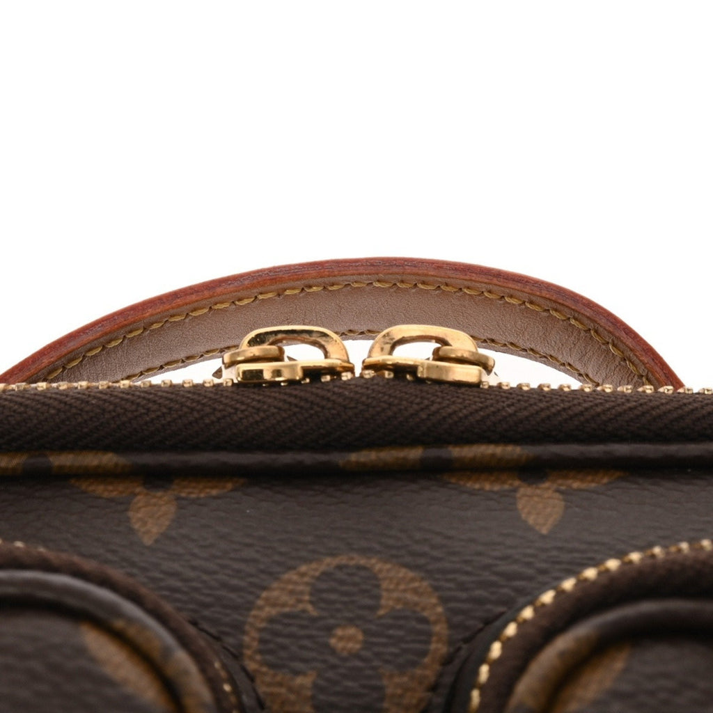 Louis Vuitton Brown Monogram Canvas Shoulder Bag