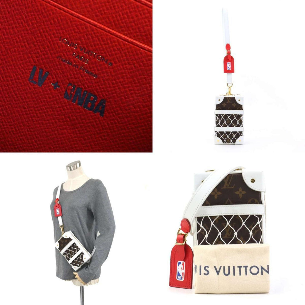 Louis Vuitton Brown Monogram White Monogram Sling Bag