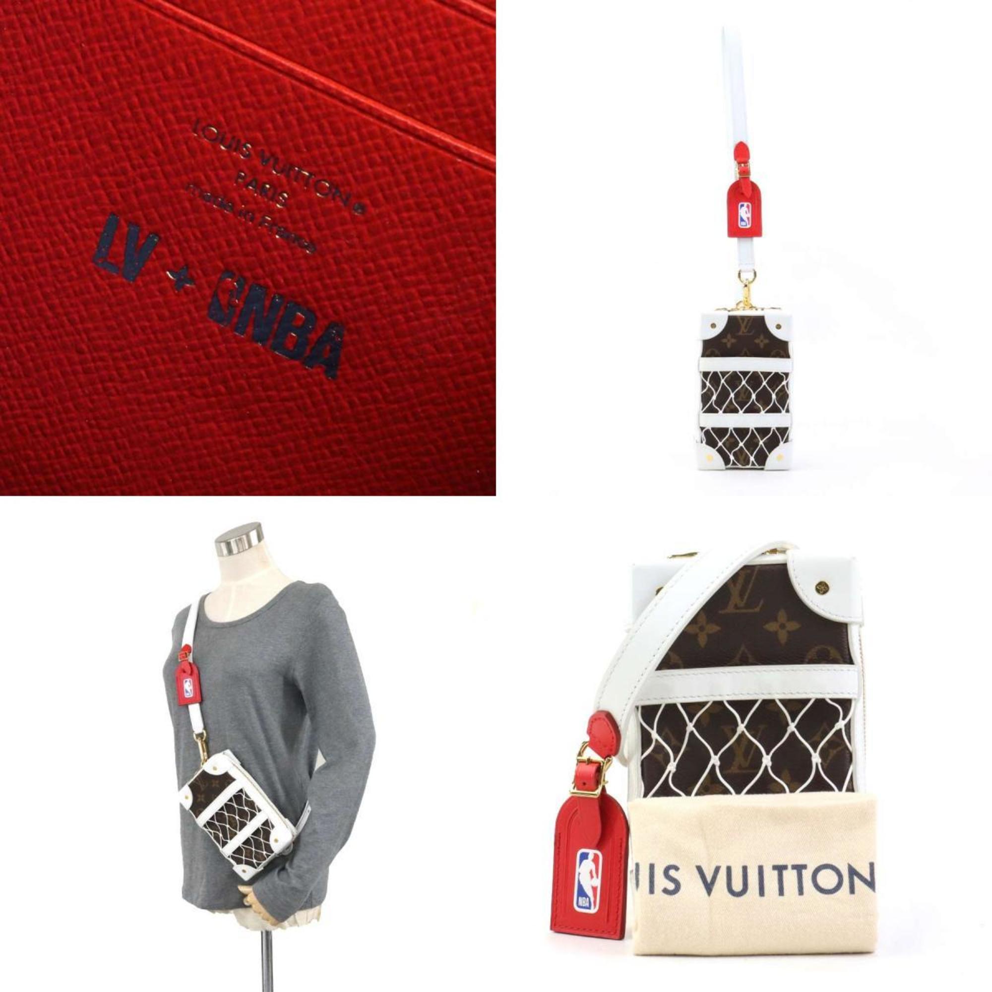 Louis Vuitton Brown Monogram White Monogram Sling Bag