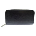 Louis Vuitton Black Noir Epi Leather Long Wallet