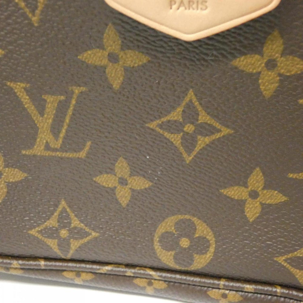 Louis Vuitton Brown Khaki Coated Canvas Pochette Shoulder Bag