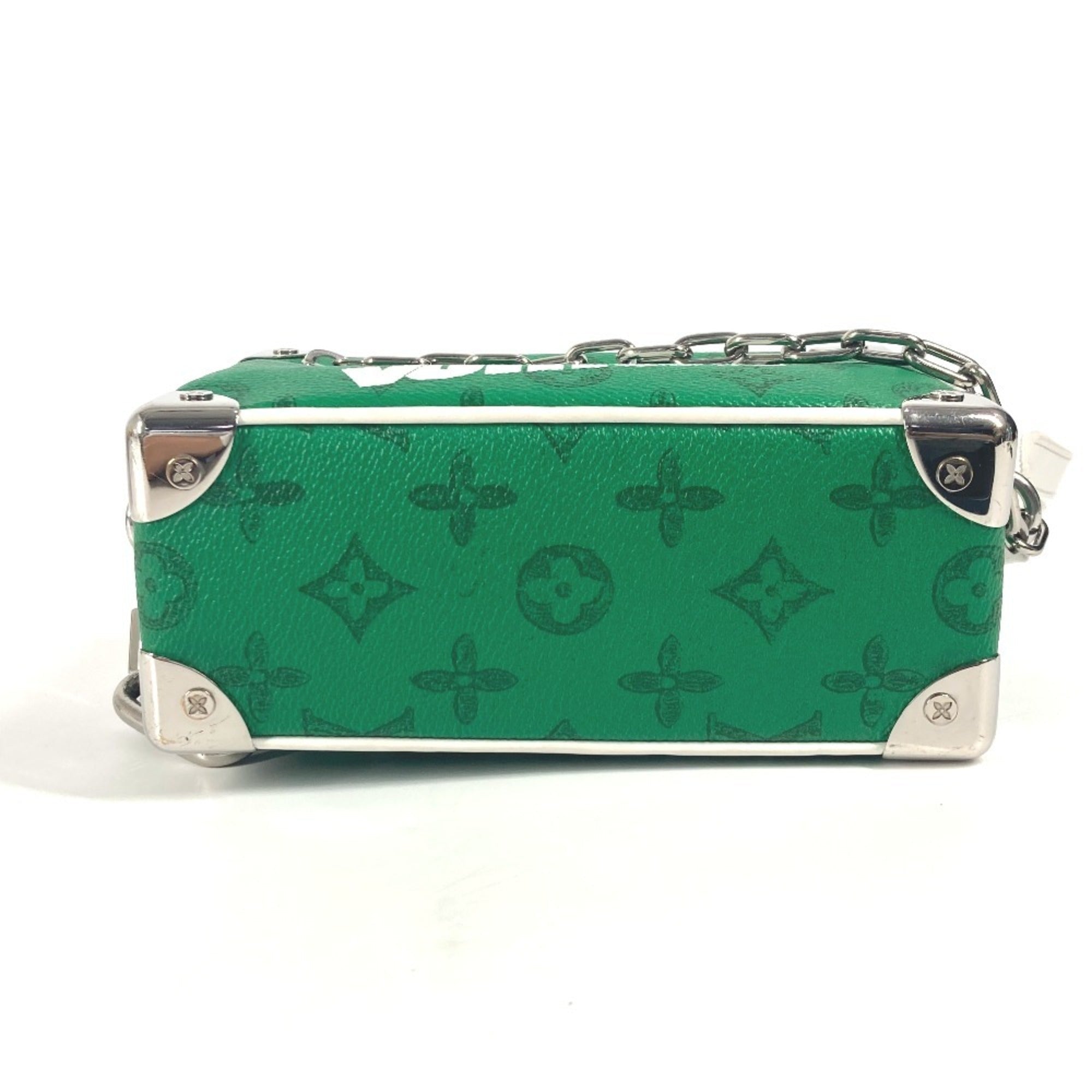 Louis Vuitton Monogram Green Monogram Pochette Shoulder Bag
