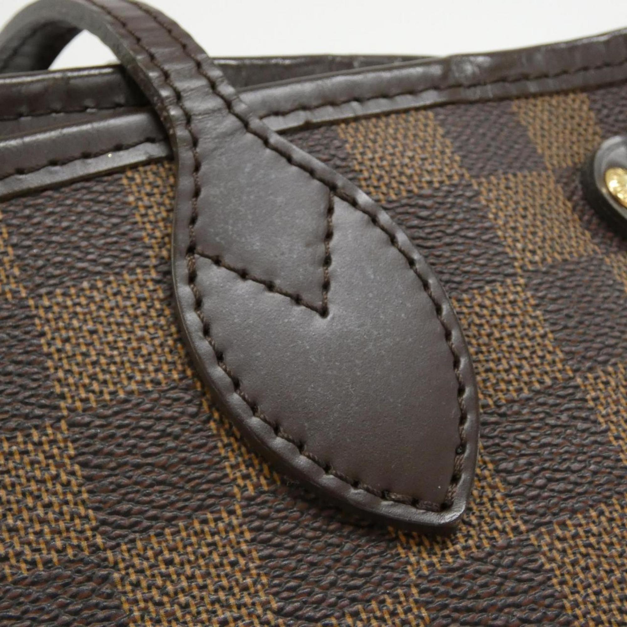 Louis Vuitton Ebene Coated Canvas Handbag