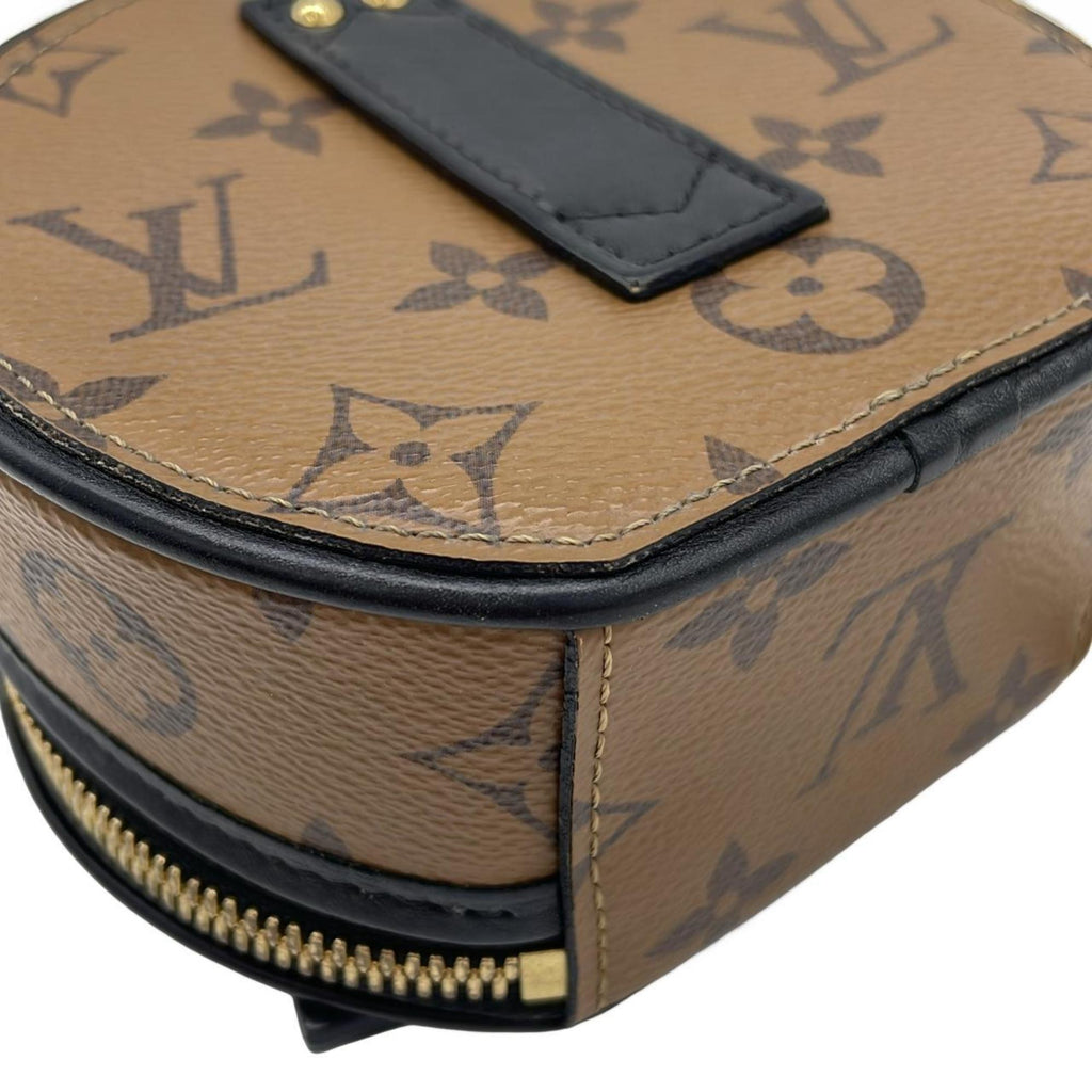 Louis Vuitton Marron Coated Canvas Shoulder Bag