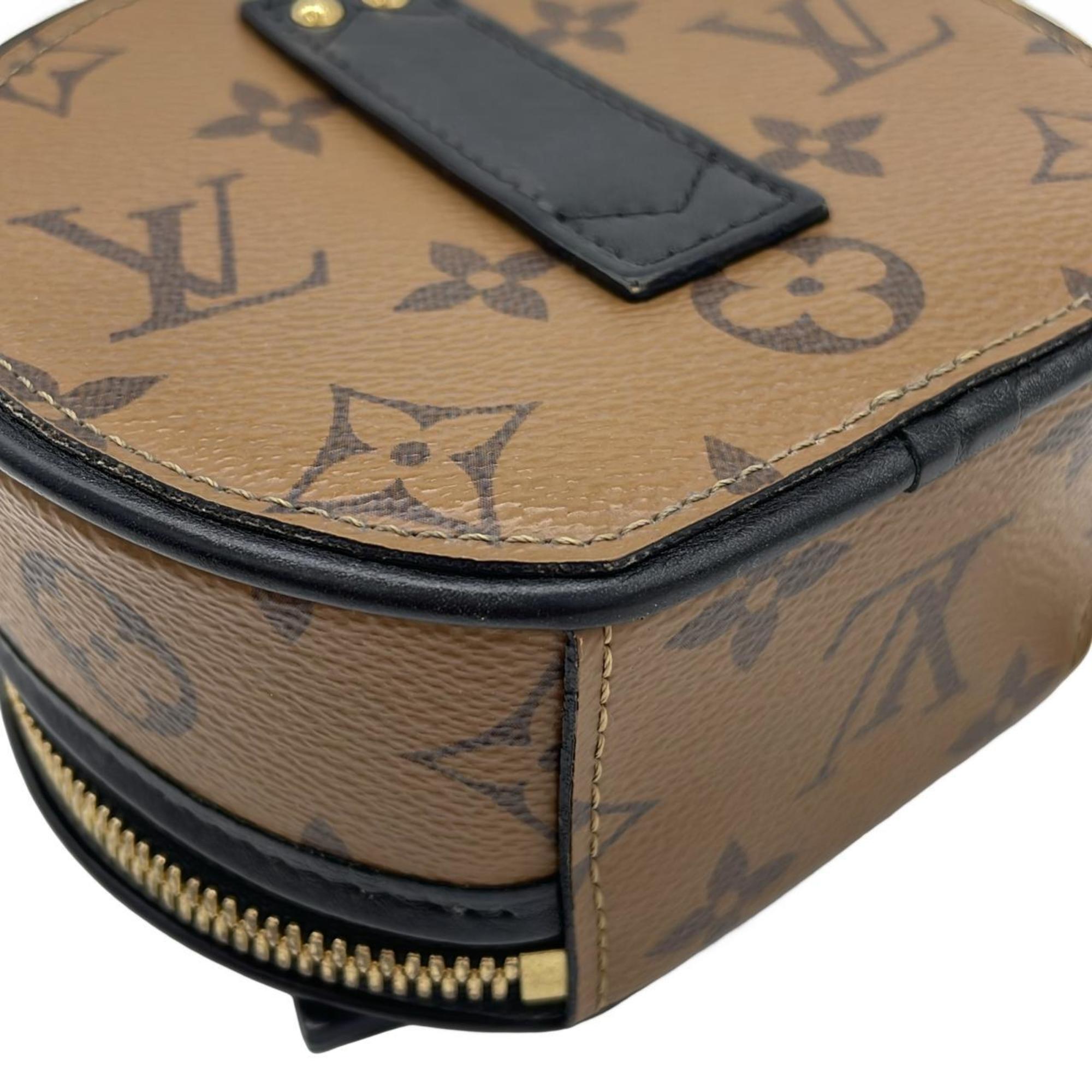 Louis Vuitton Marron Coated Canvas Shoulder Bag