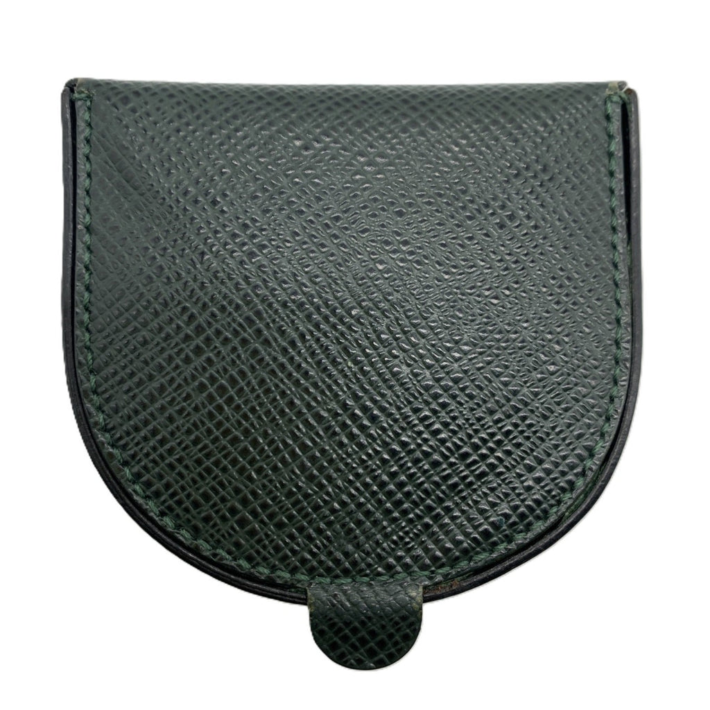 Louis Vuitton Taiga Dark Green Taiga Leather Coin Purse/Coin Case
