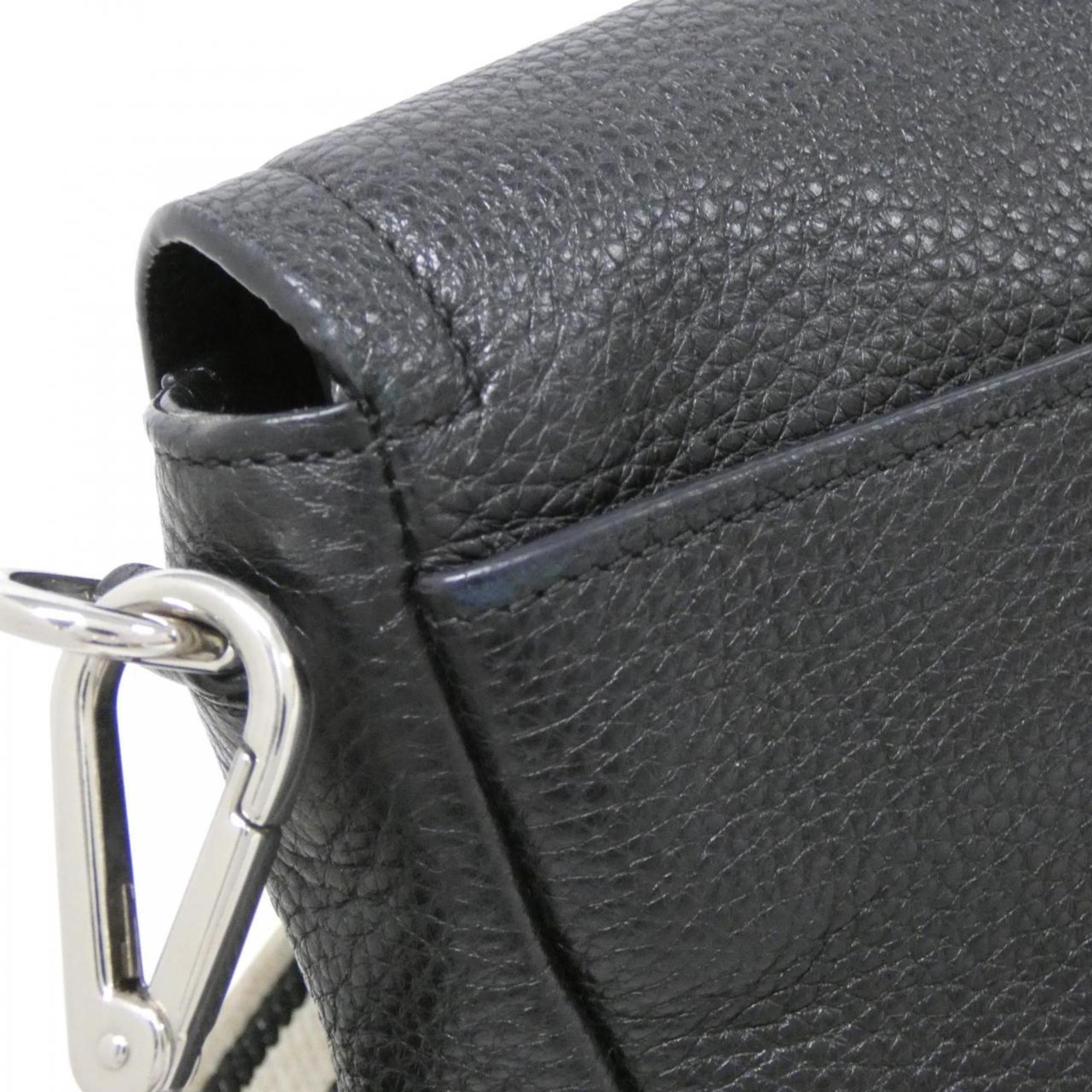 Prada Nero Vitello Daino Shoulder Bag