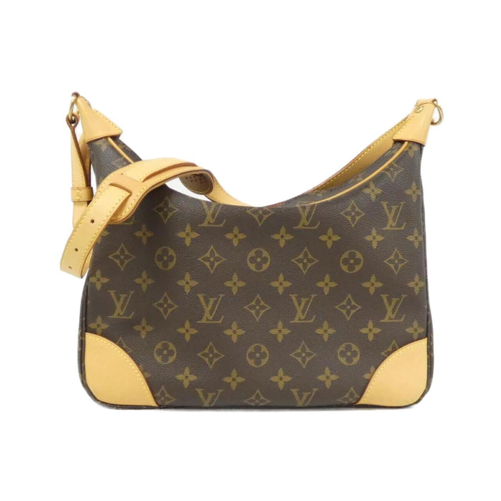 Louis Vuitton Brown Coated Canvas Shoulder Bag